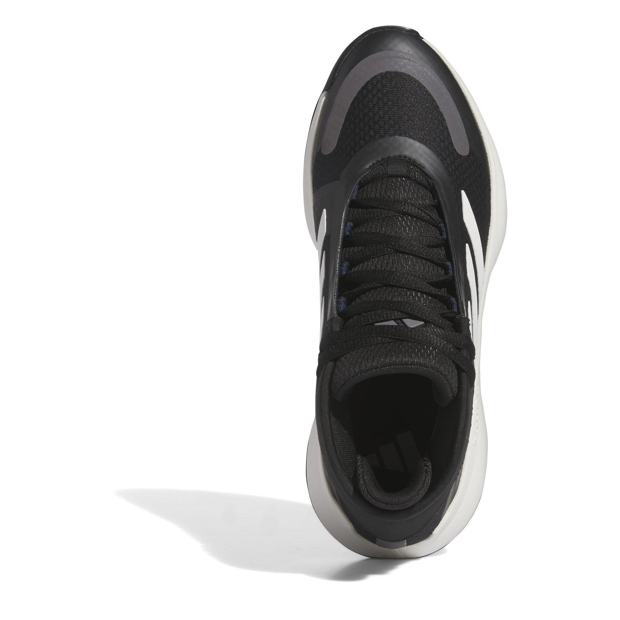 Blk/Wht/Char - adidas - Bounce Legends Basketball Trainers Juniors - 5