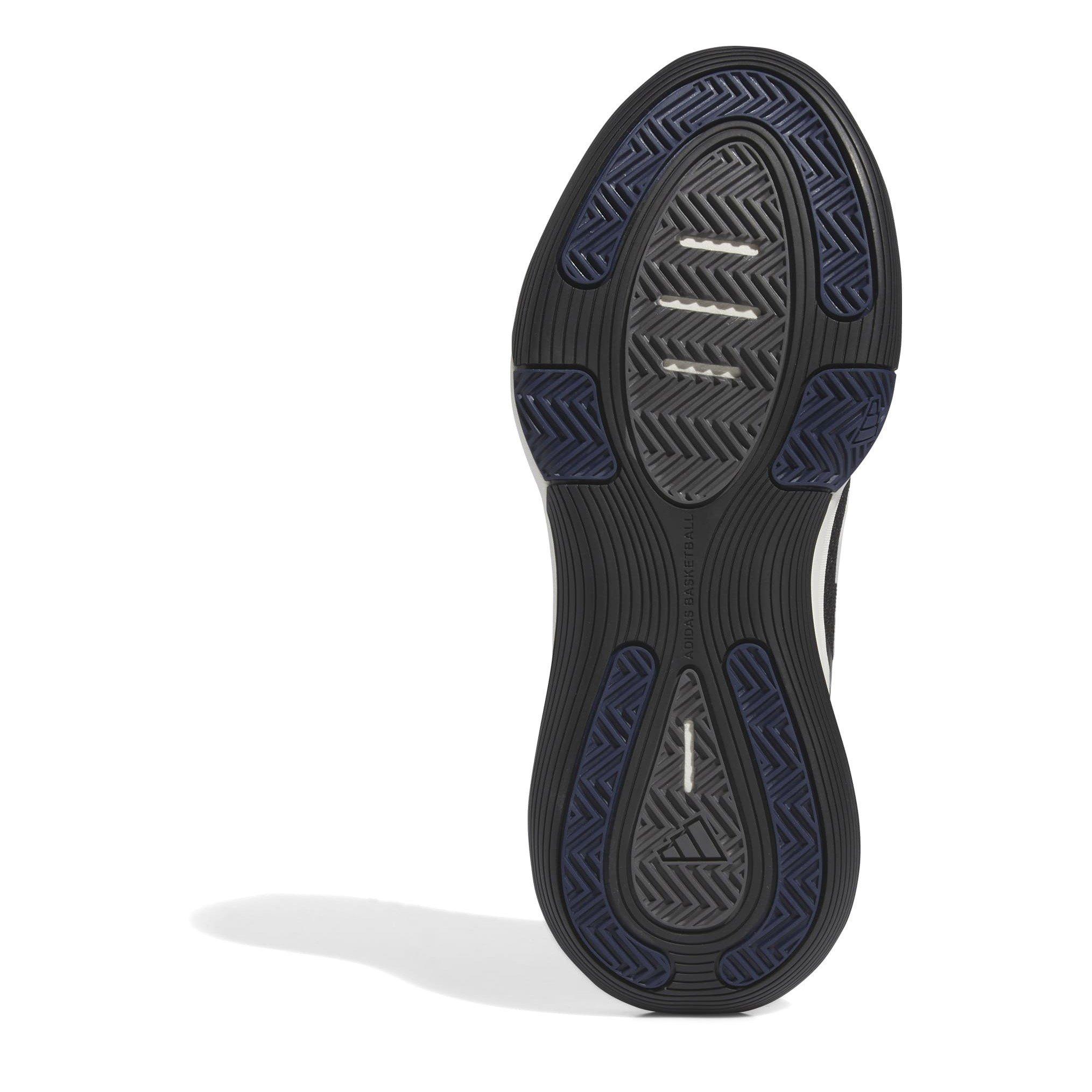 Blk/Wht/Char - adidas - Bounce Legends Basketball Trainers Juniors - 6