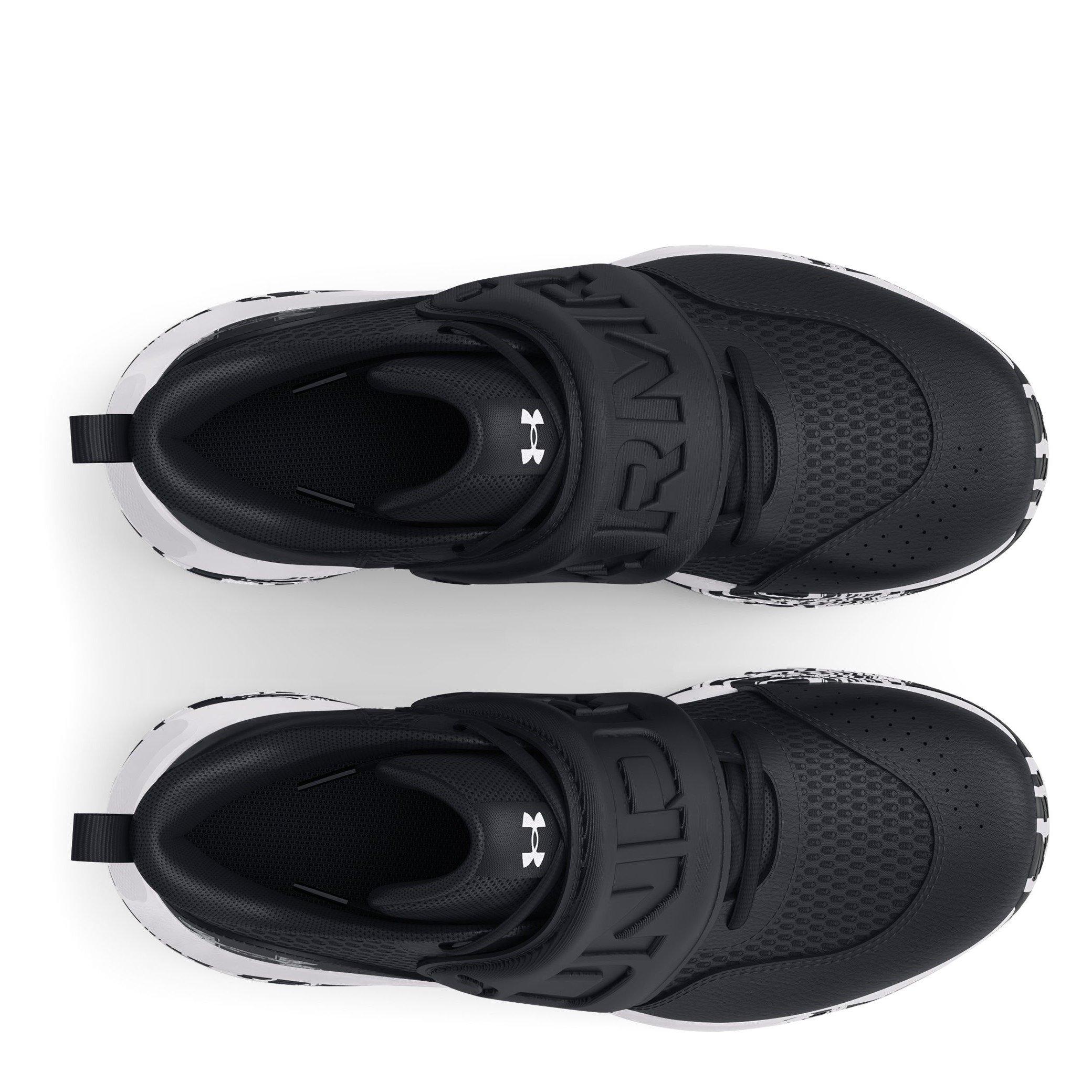 Noir - Under Armour - Kids' Zone Basketball Trainers - 4