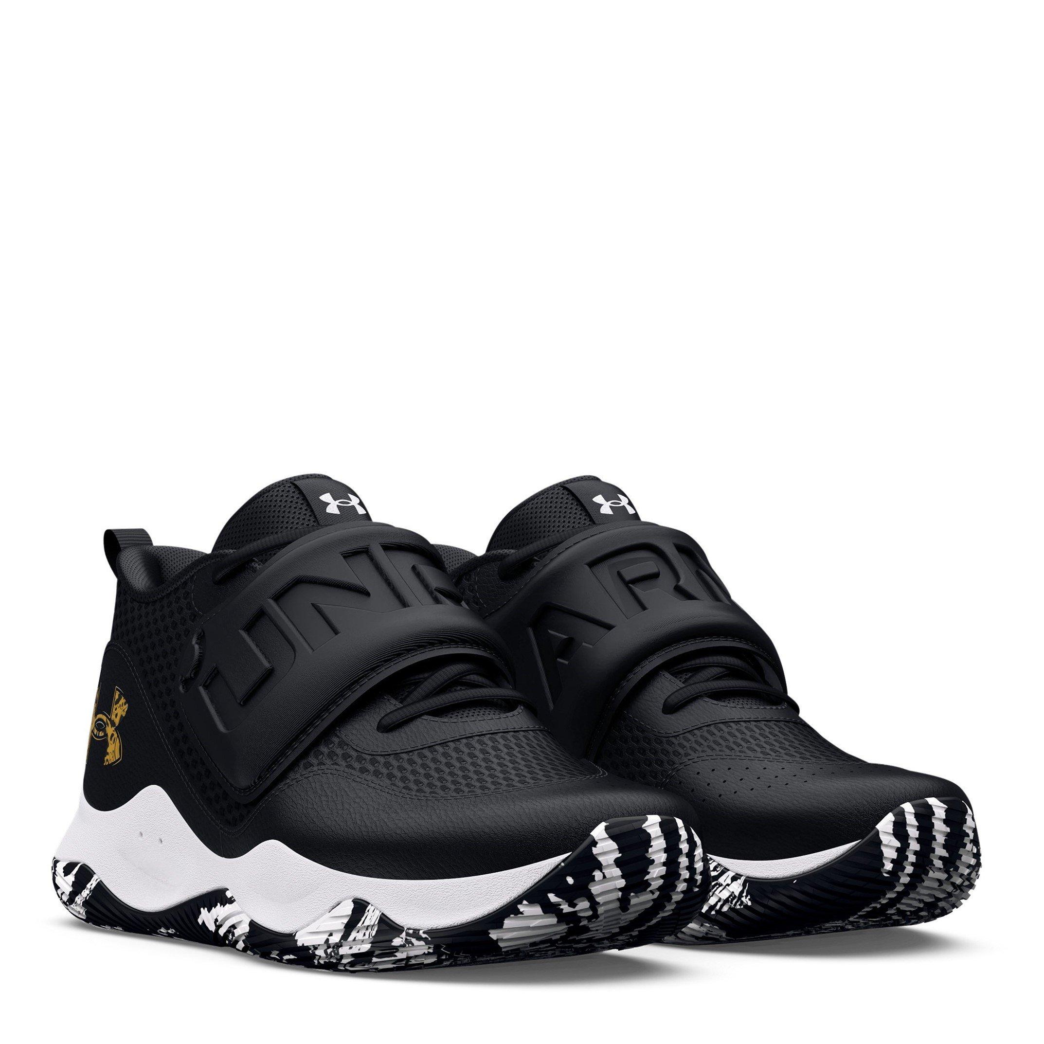 Noir - Under Armour - Kids' Zone Basketball Trainers - 5
