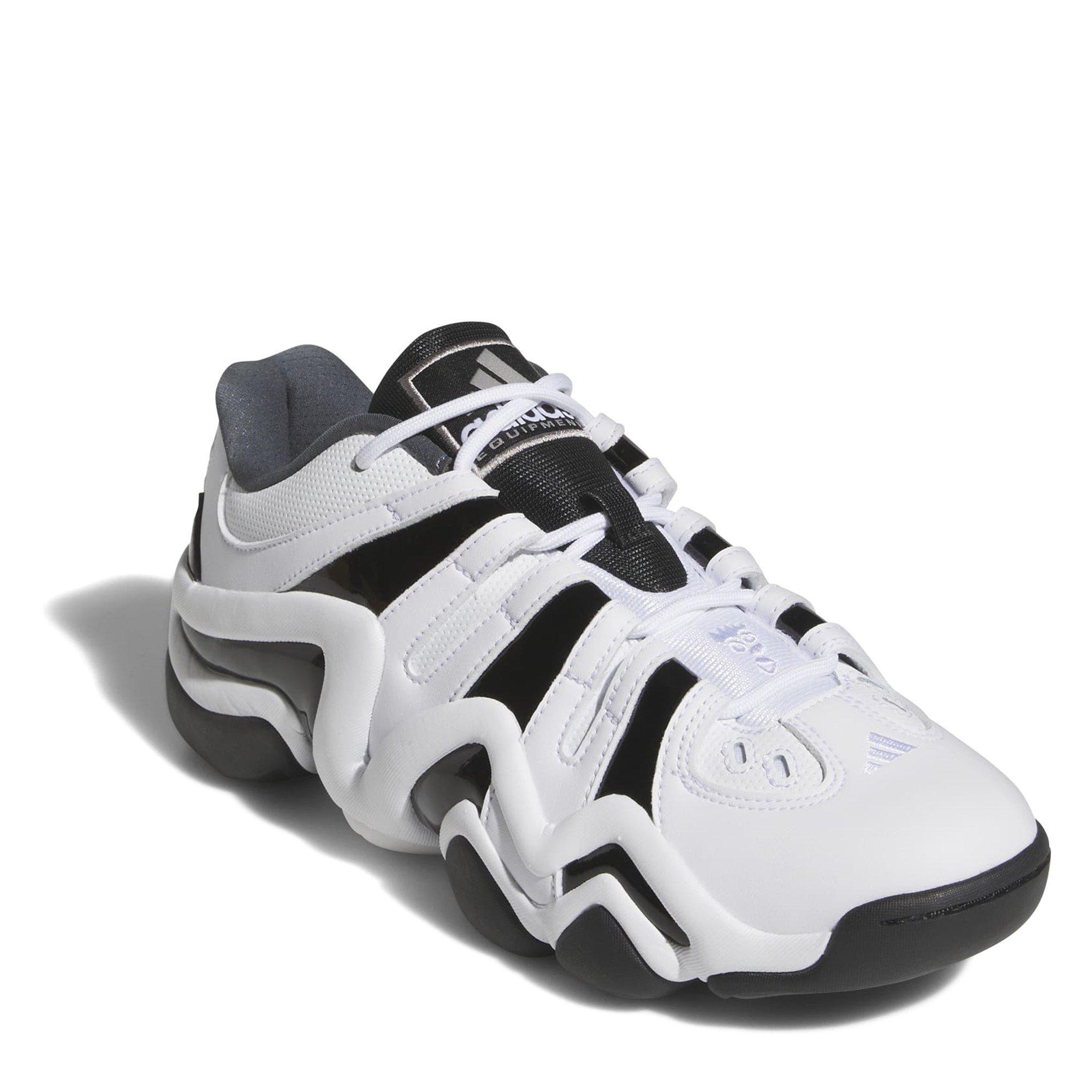 Ftwr White - adidas - Crazy Low Basketball Trainers - 3