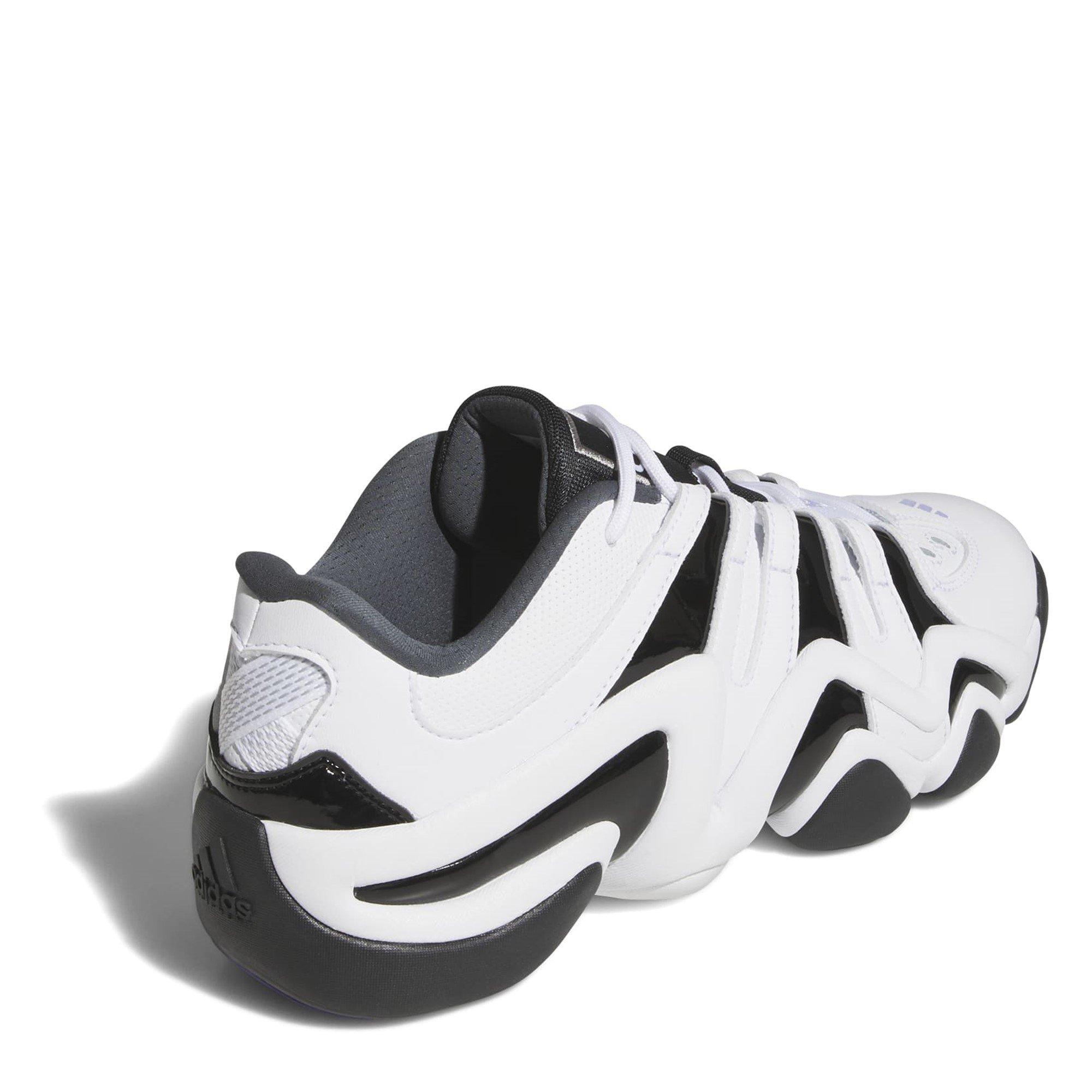 Ftwr White - adidas - Crazy Low Basketball Trainers - 4