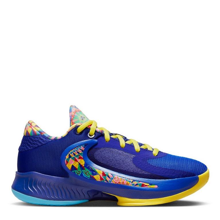 Royal/Or - Nike - Freak 4 SE Jnr Basketball Shoes - 1