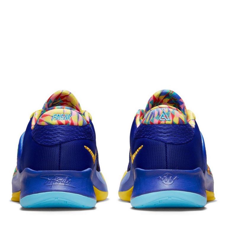 Royal/Or - Nike - Freak 4 SE Jnr Basketball Shoes - 5