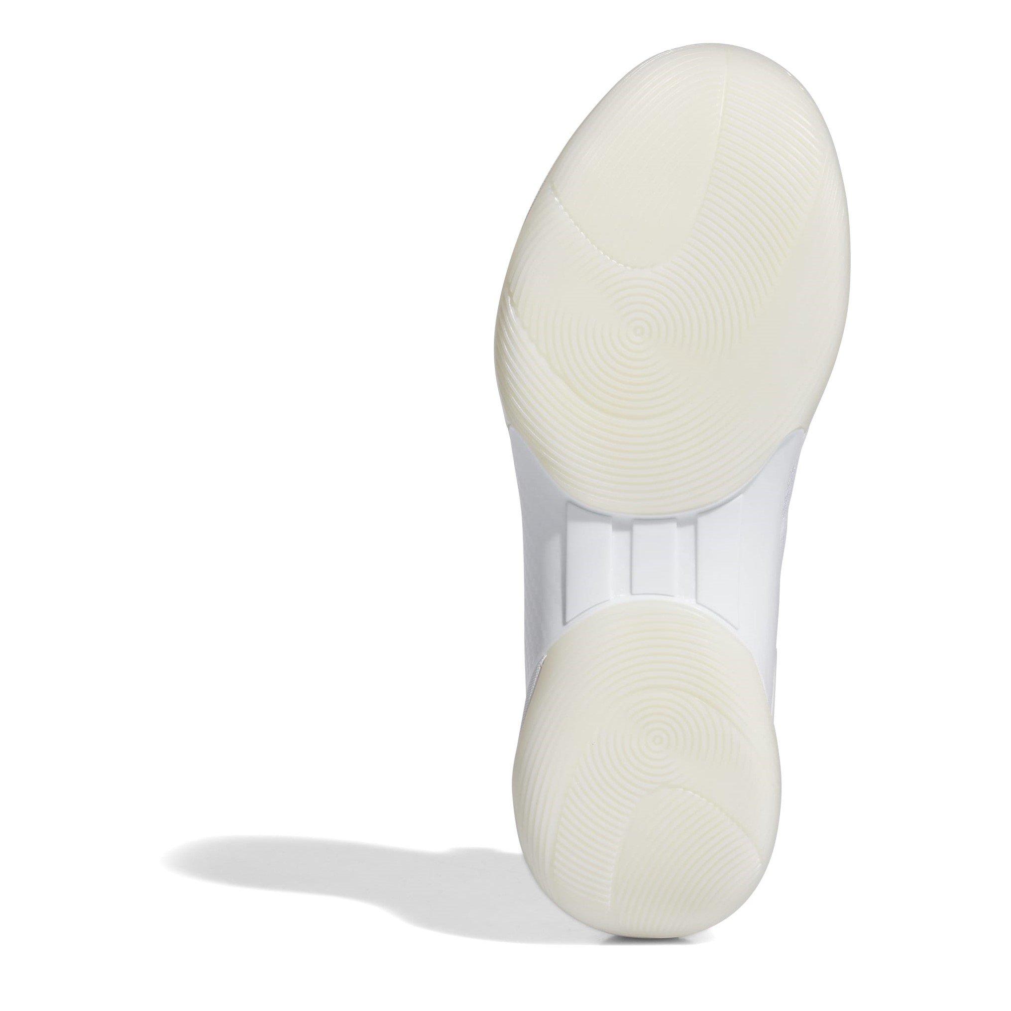 adidas | D.O.N Issue #6 Triple White Basketball Shoes