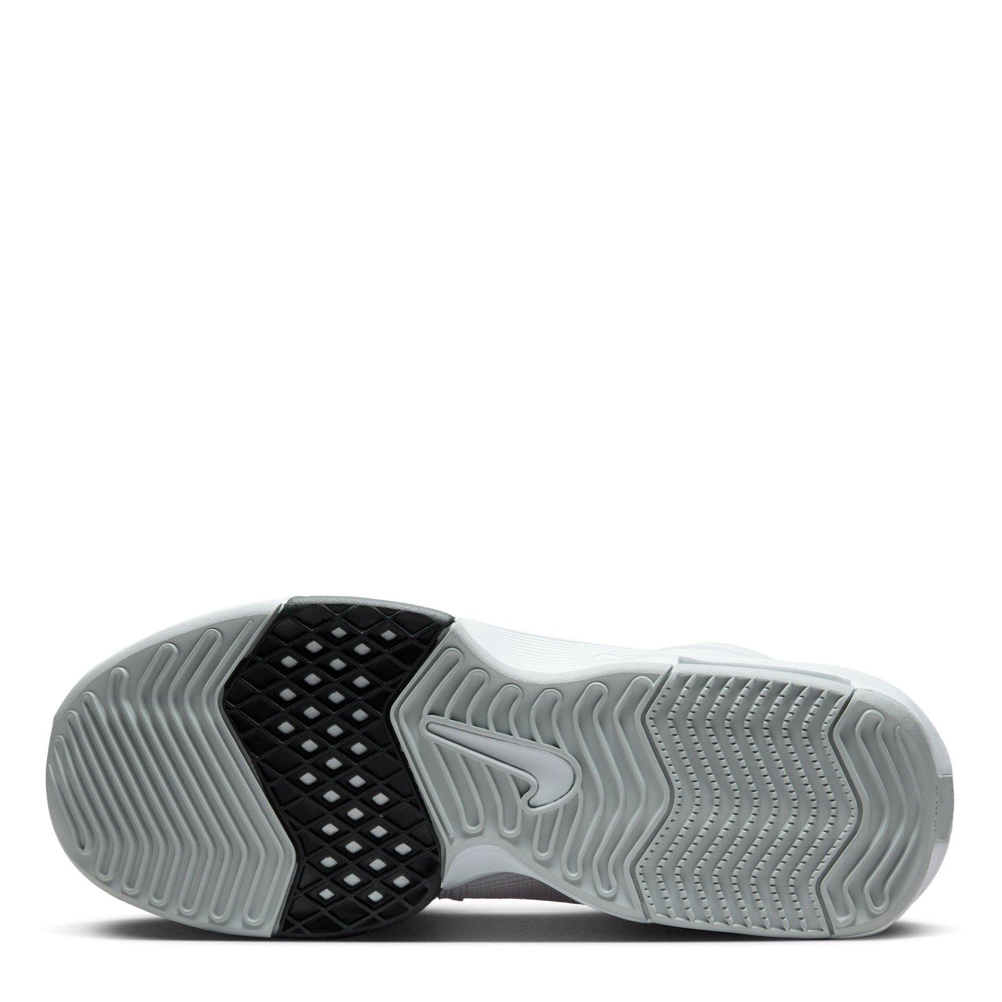 Weiß/Schwarz/Grau - Nike - Lebron Witness VIII Basketball Trainers Juniors - 3