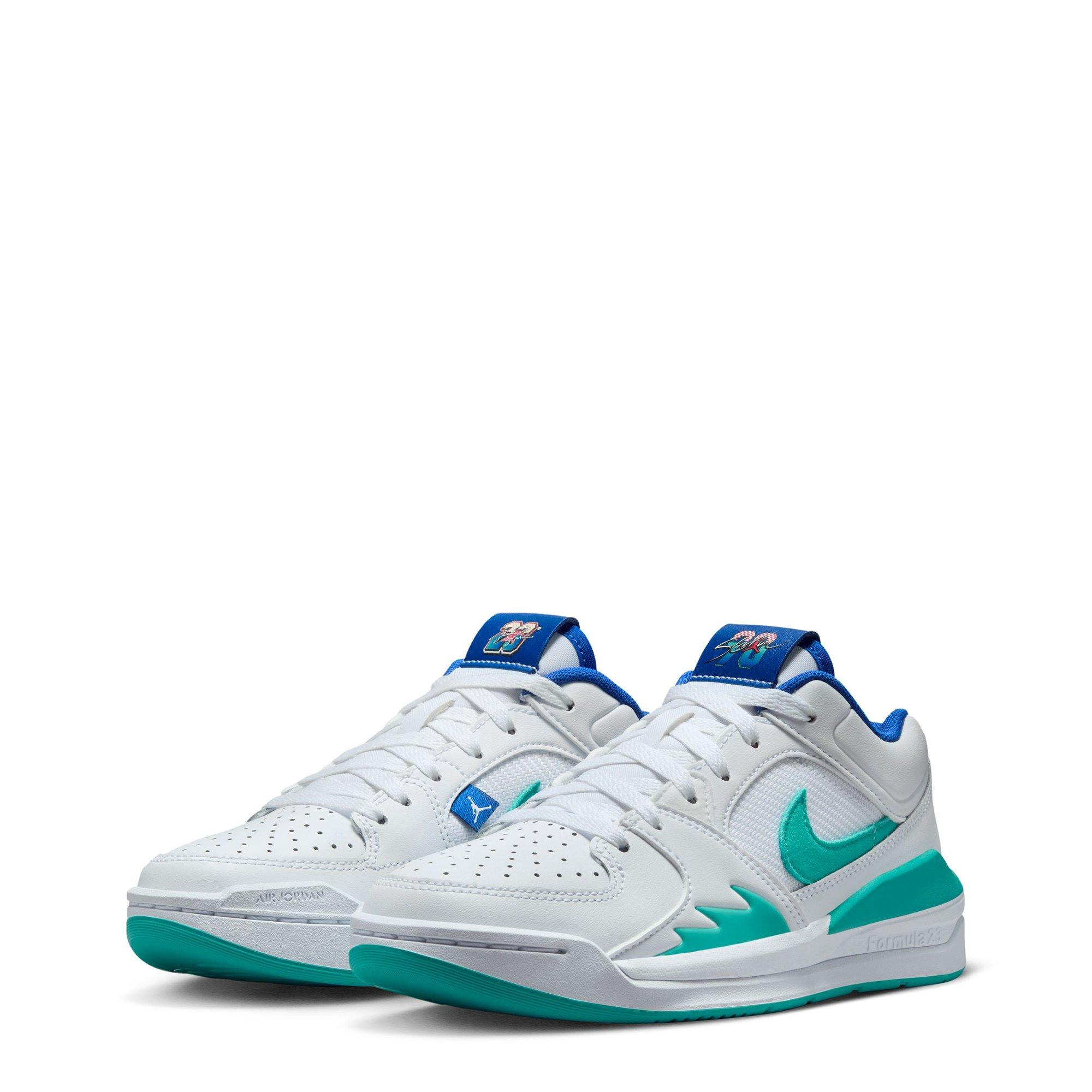 White/Blue - Air Jordan - Kids' Stadium 90 SE Basketball Trainers - 6