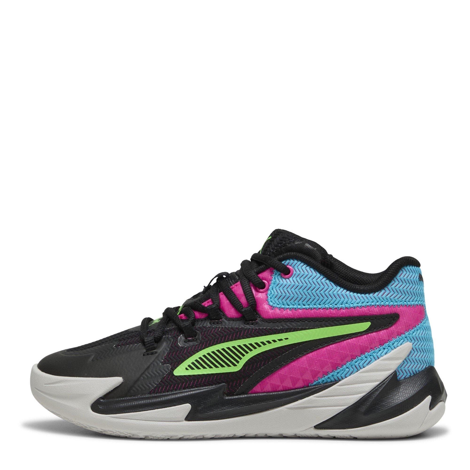 Black/Pink - Puma - Kids' Dagger Basketball Trainers - 2