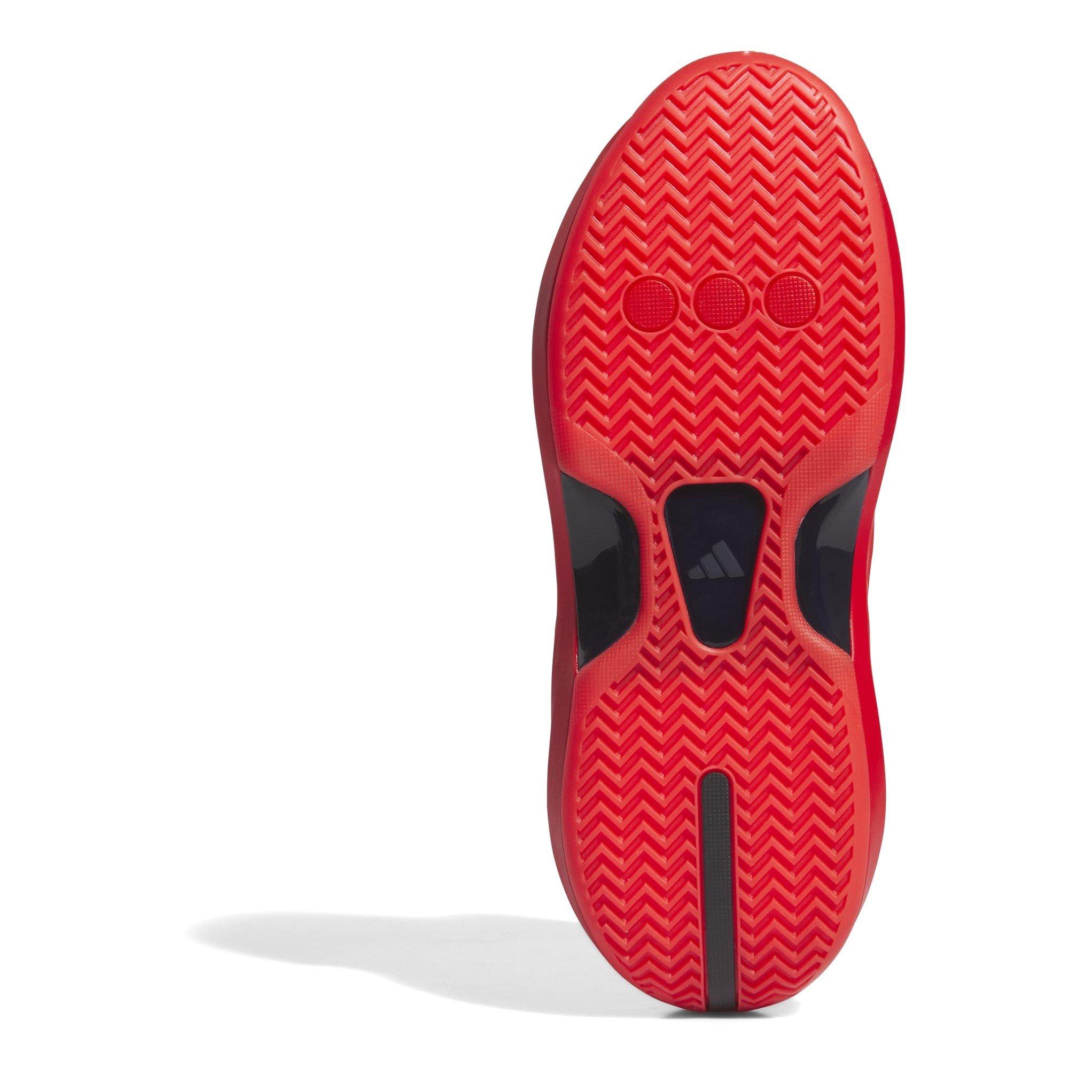 Red - adidas - Crazy Infant Junior Basketball Trainers - 6