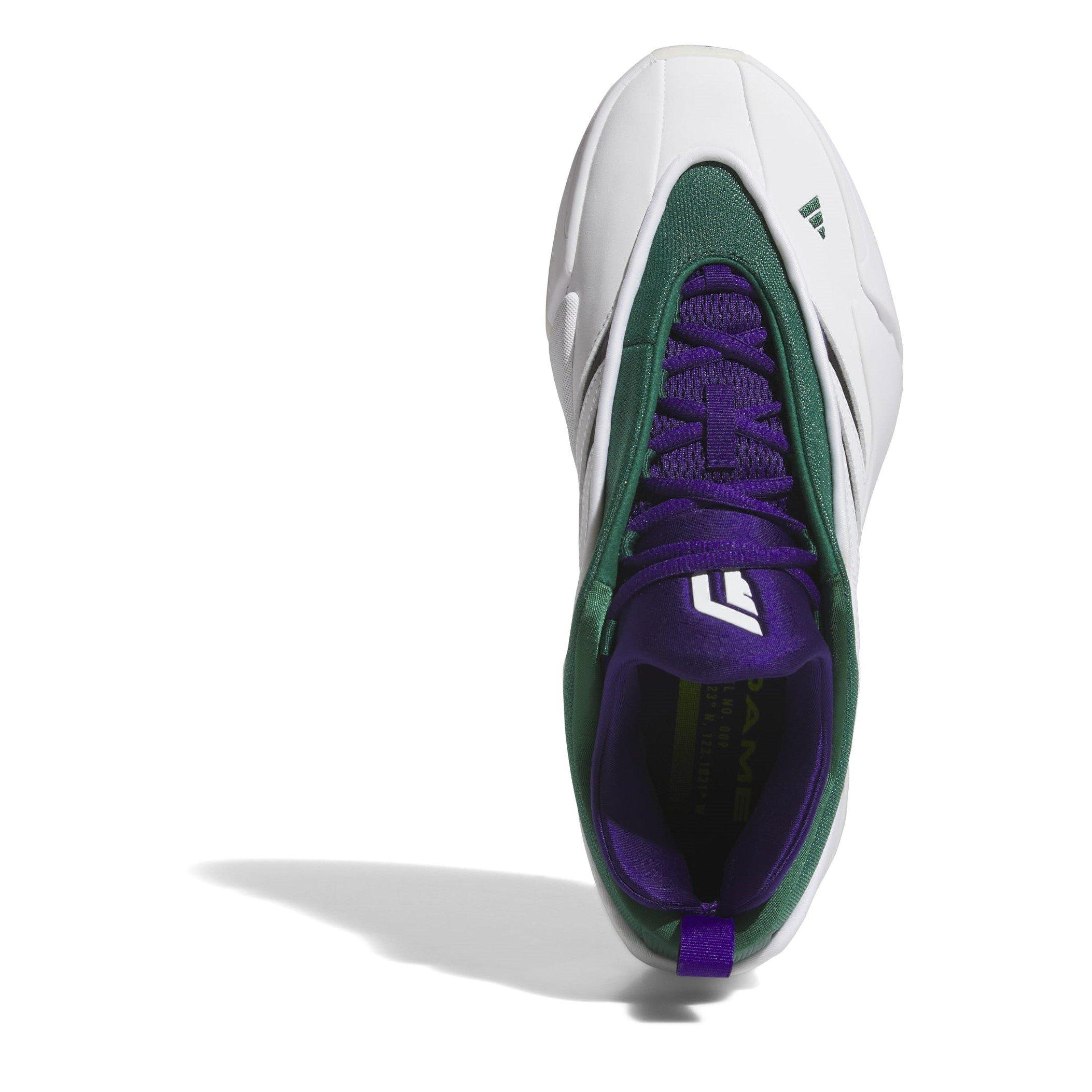 Ftwr White - adidas - Dame Basketball Trainers - 5