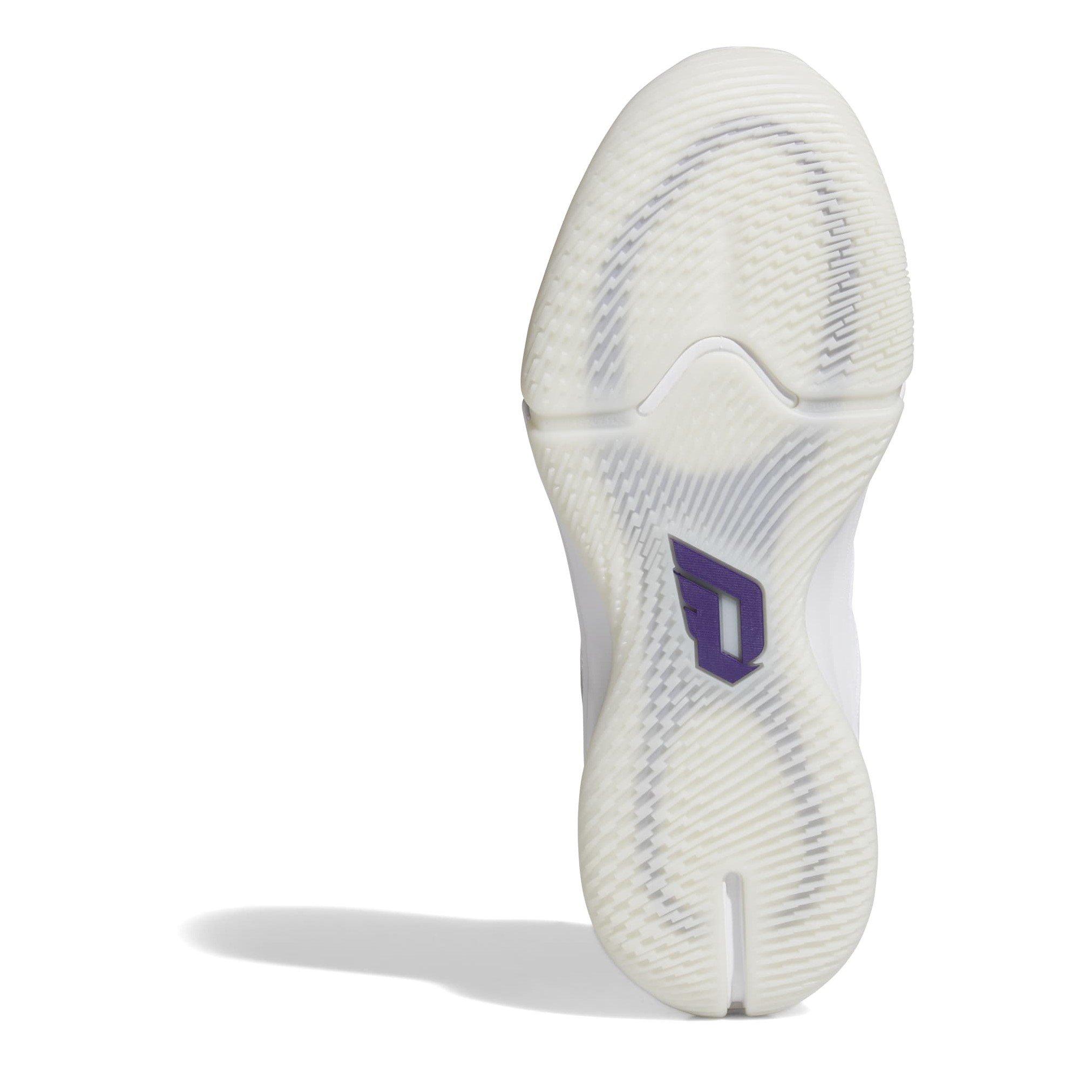 Ftwr White - adidas - Dame Basketball Trainers - 6