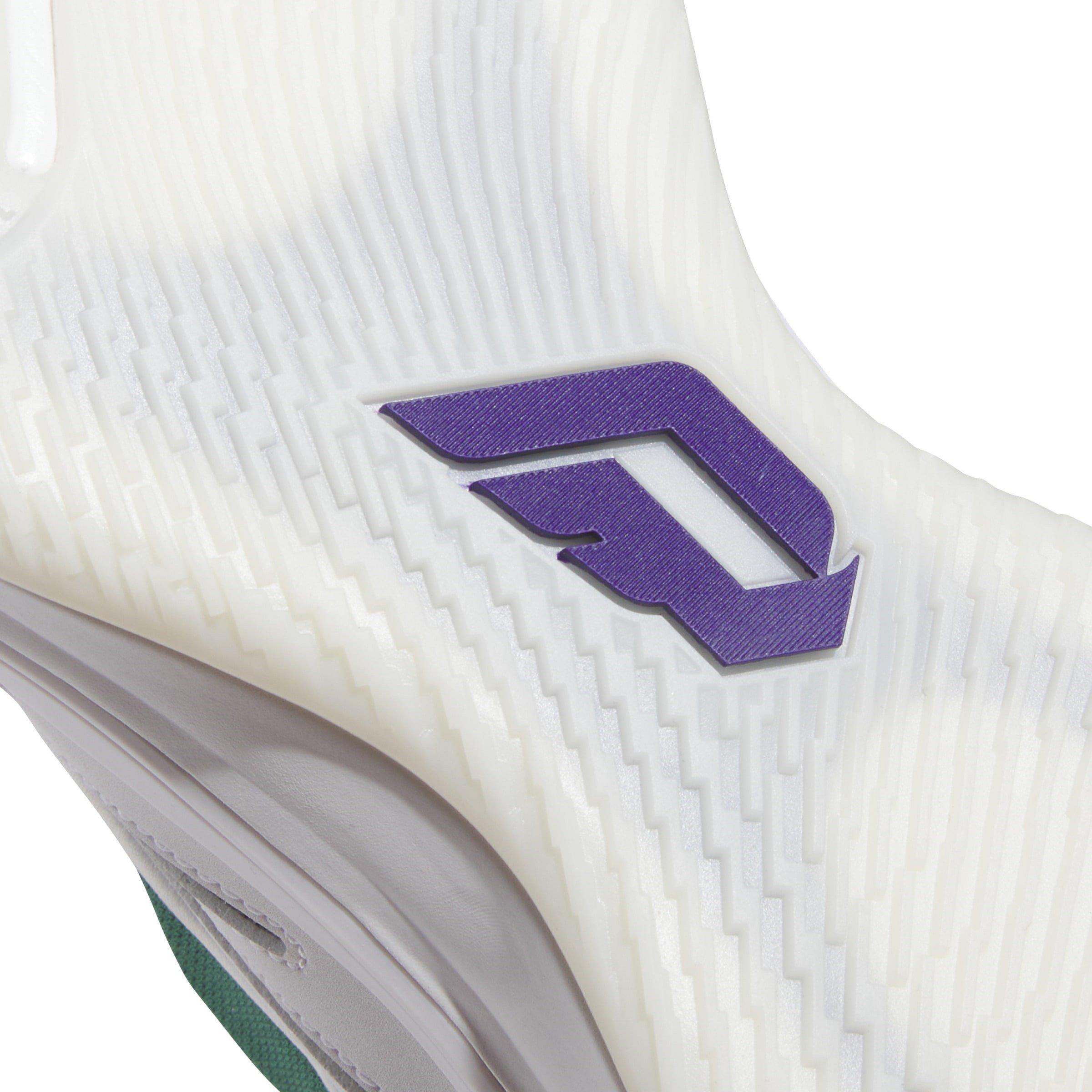 Ftwr White - adidas - Dame Basketball Trainers - 7