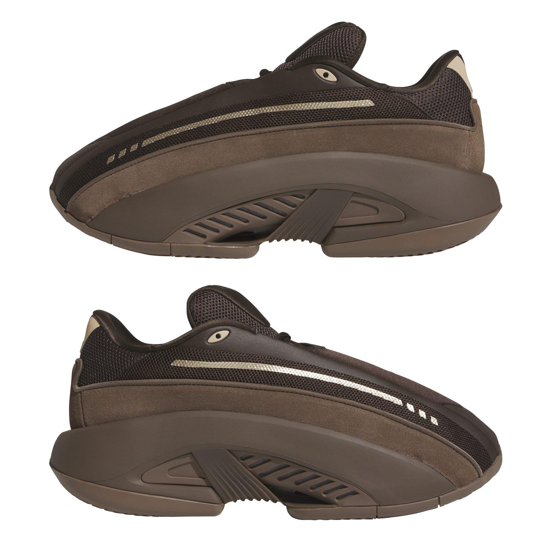 Dark Brown - adidas - Kids' Mad Infin Basketball Trainers - 10