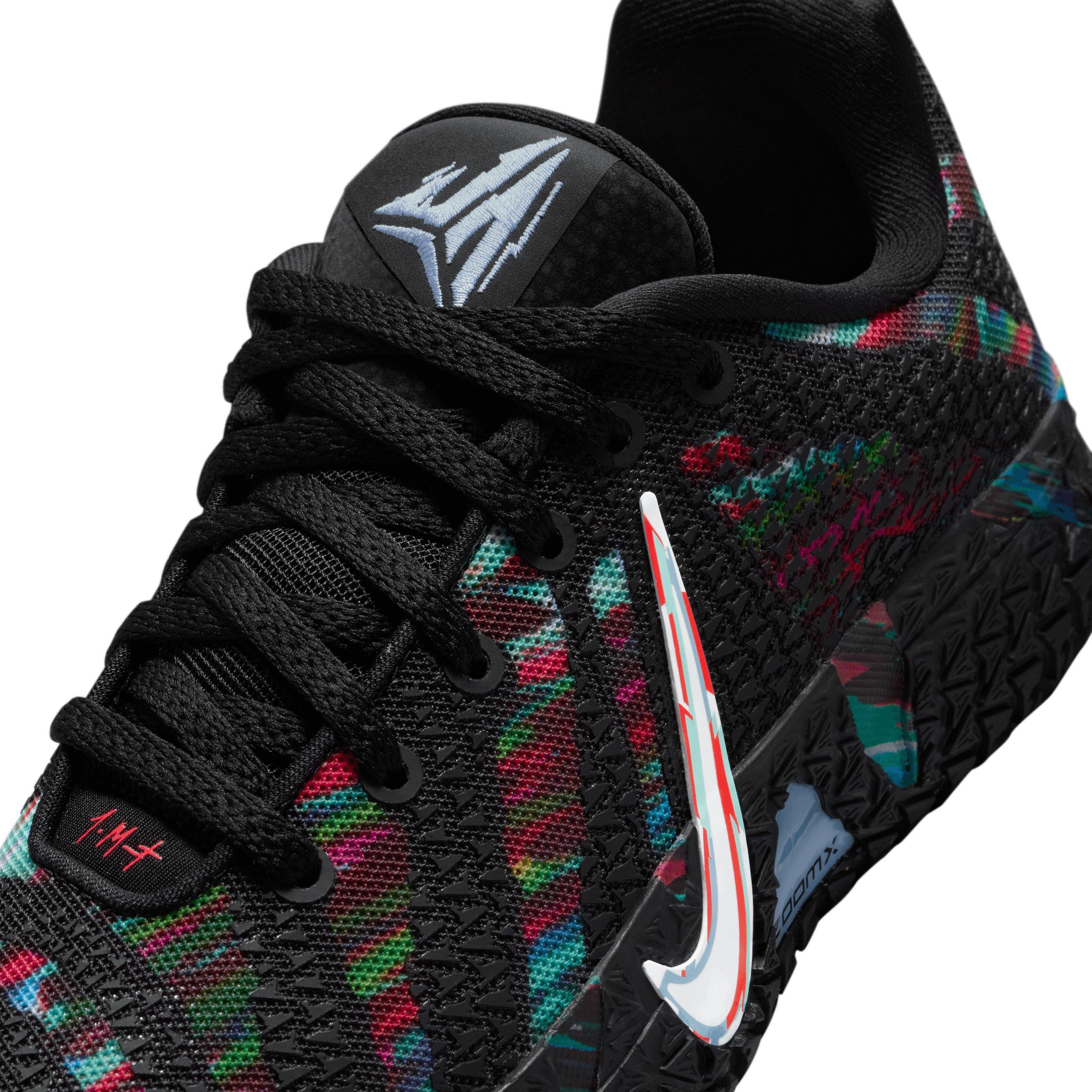 BLACK/WHITE-BRI - Nike - Kids' Basketball Trainers - 8