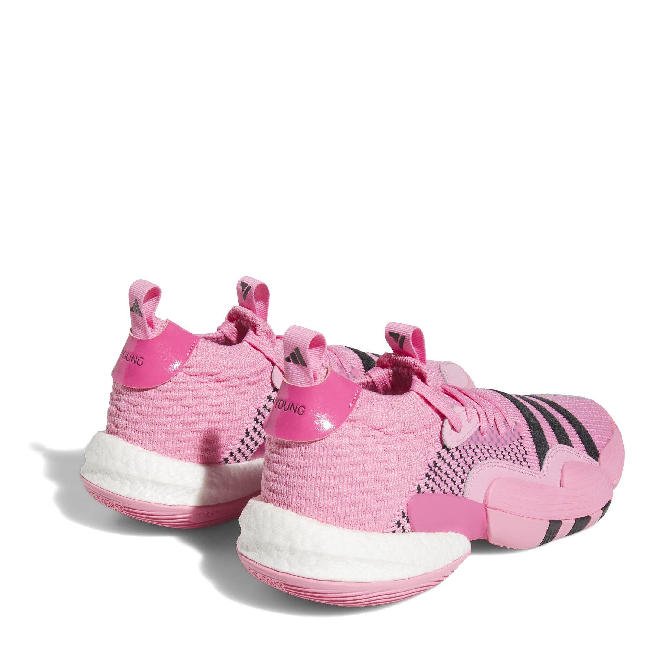 Bliss Pink - adidas - Trae Young Basketball Trainers - 4