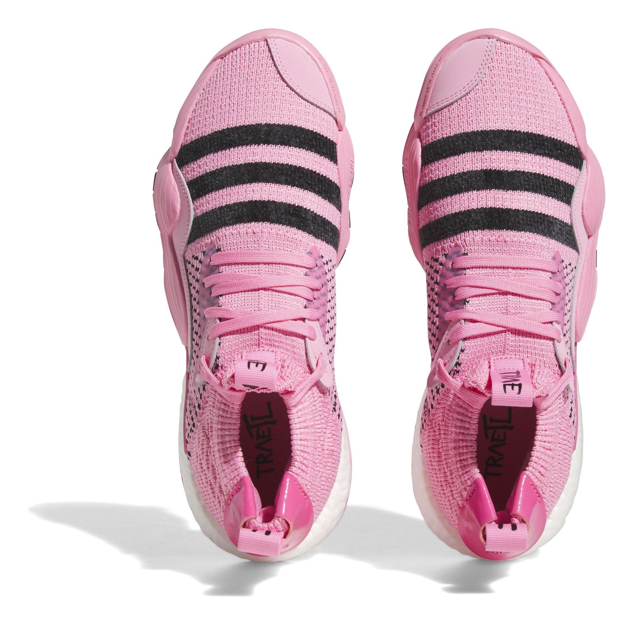 Bliss Pink - adidas - Trae Young Basketball Trainers - 5