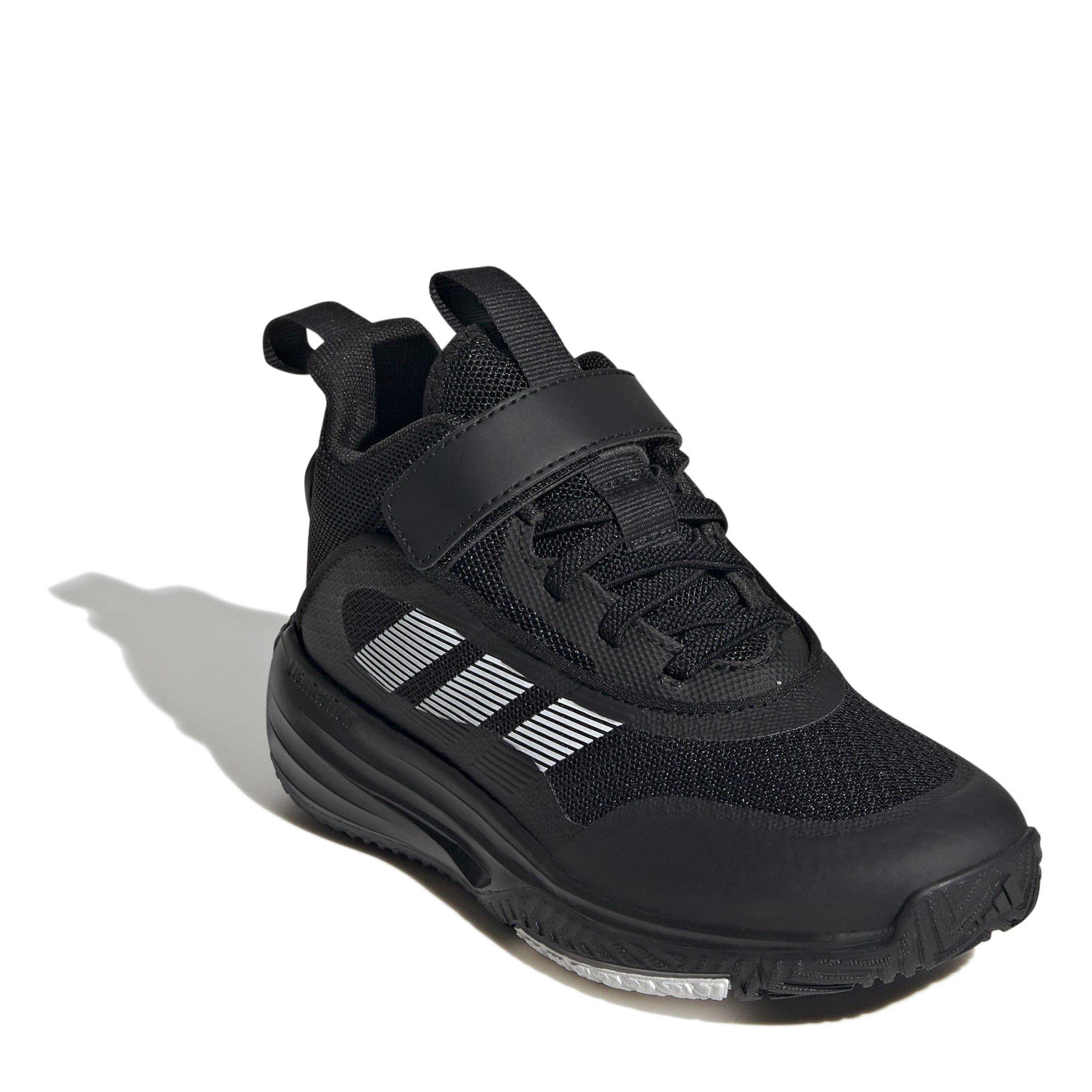 Zwart/Wit - adidas - Ownthegame 3.0 Basketball Trainers Boys - 3