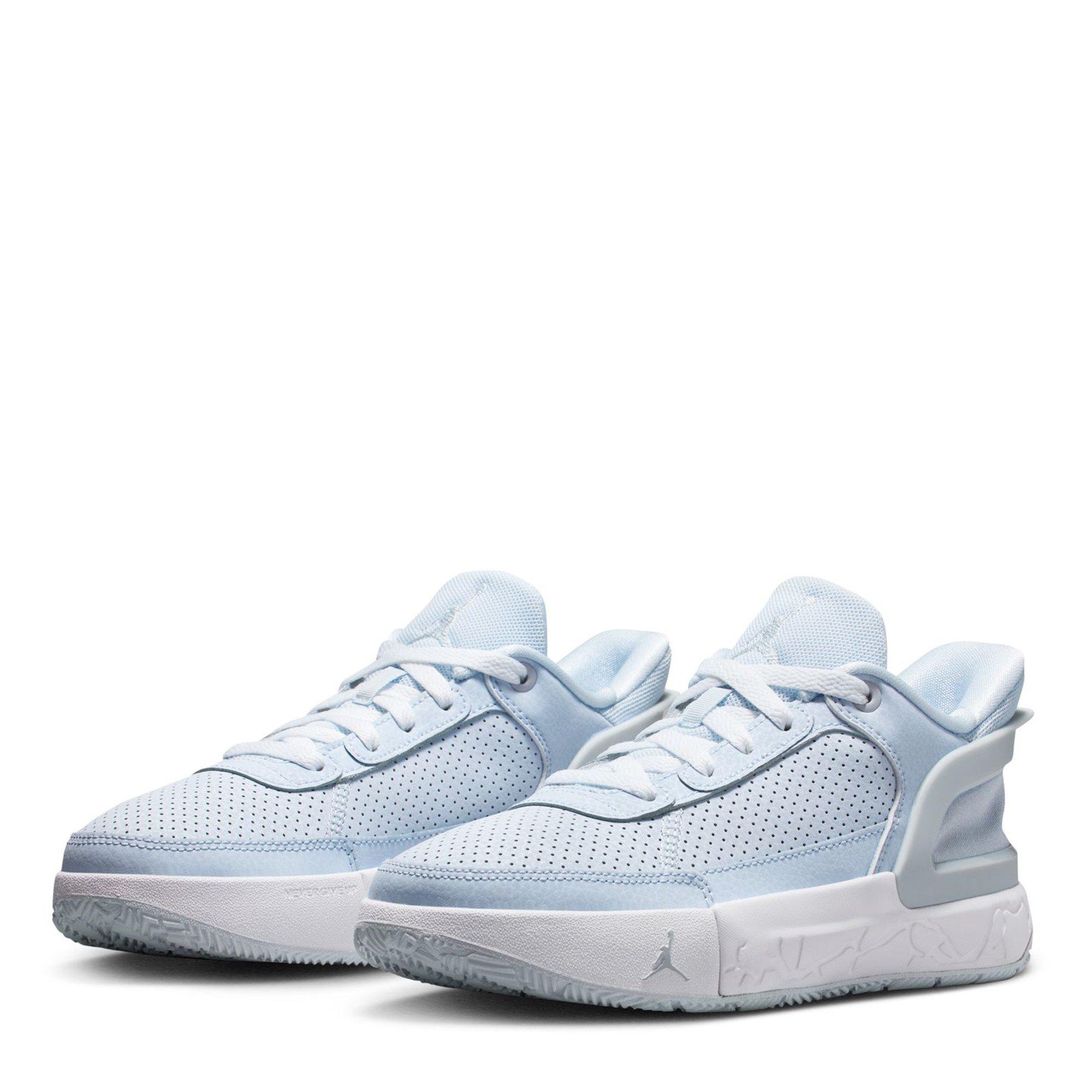 Grey/White - Air Jordan - Day1 EasyOn Big Kids' Shoes - 4