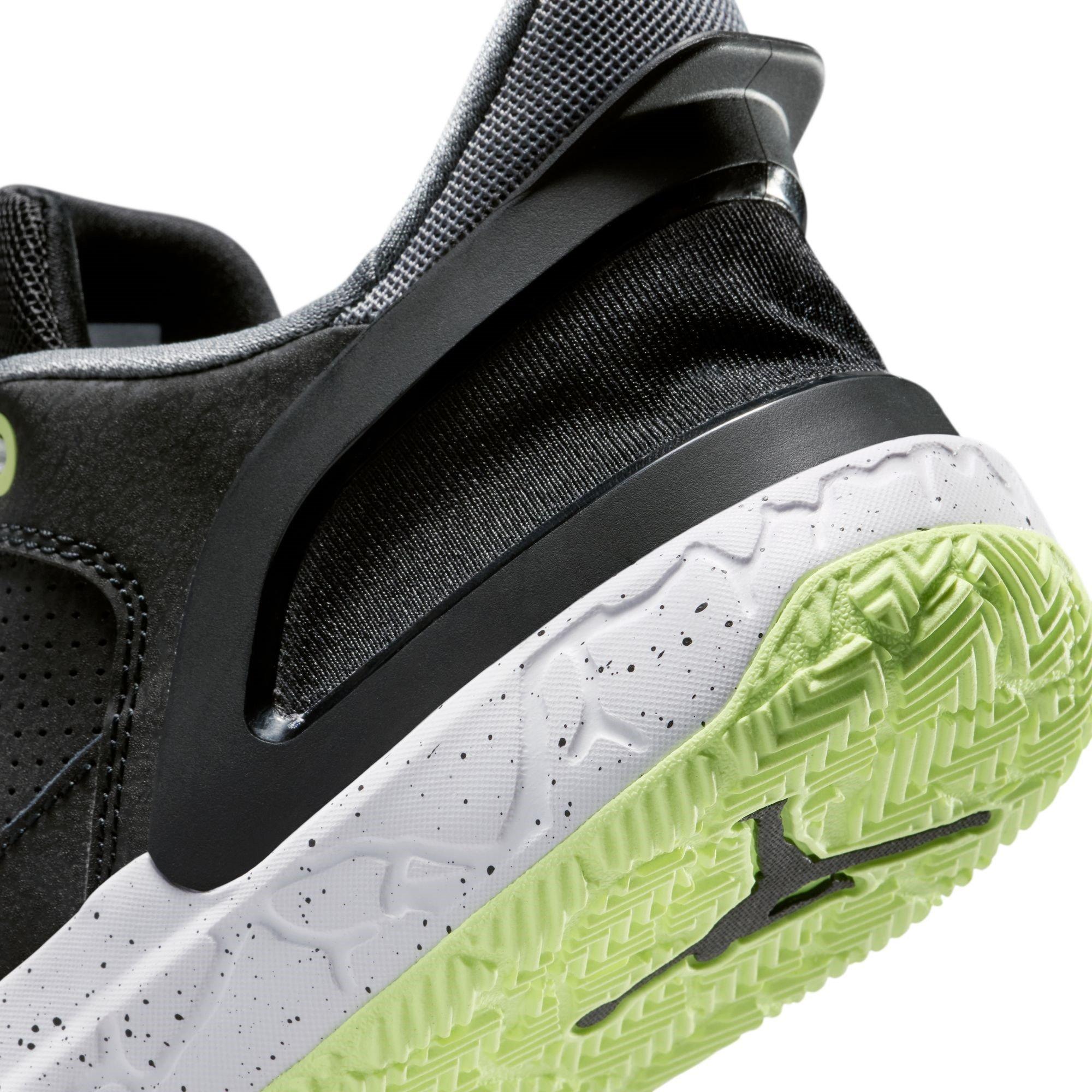 Black/Volt - Air Jordan - Day1 EasyOn Big Kids' Shoes - 8