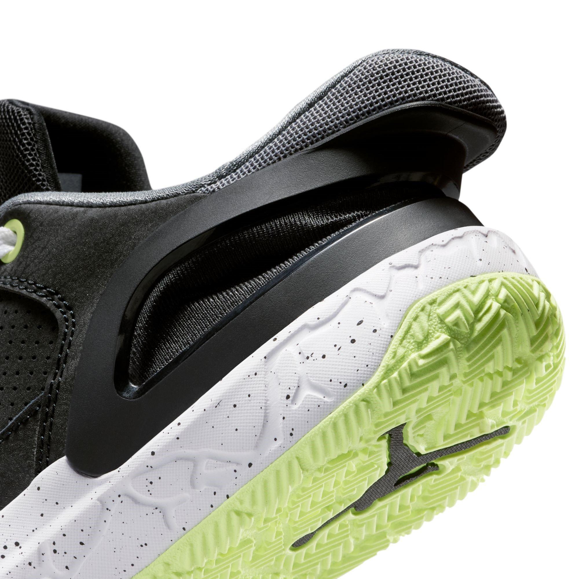 Black/Volt - Air Jordan - Day1 EasyOn Big Kids' Shoes - 9