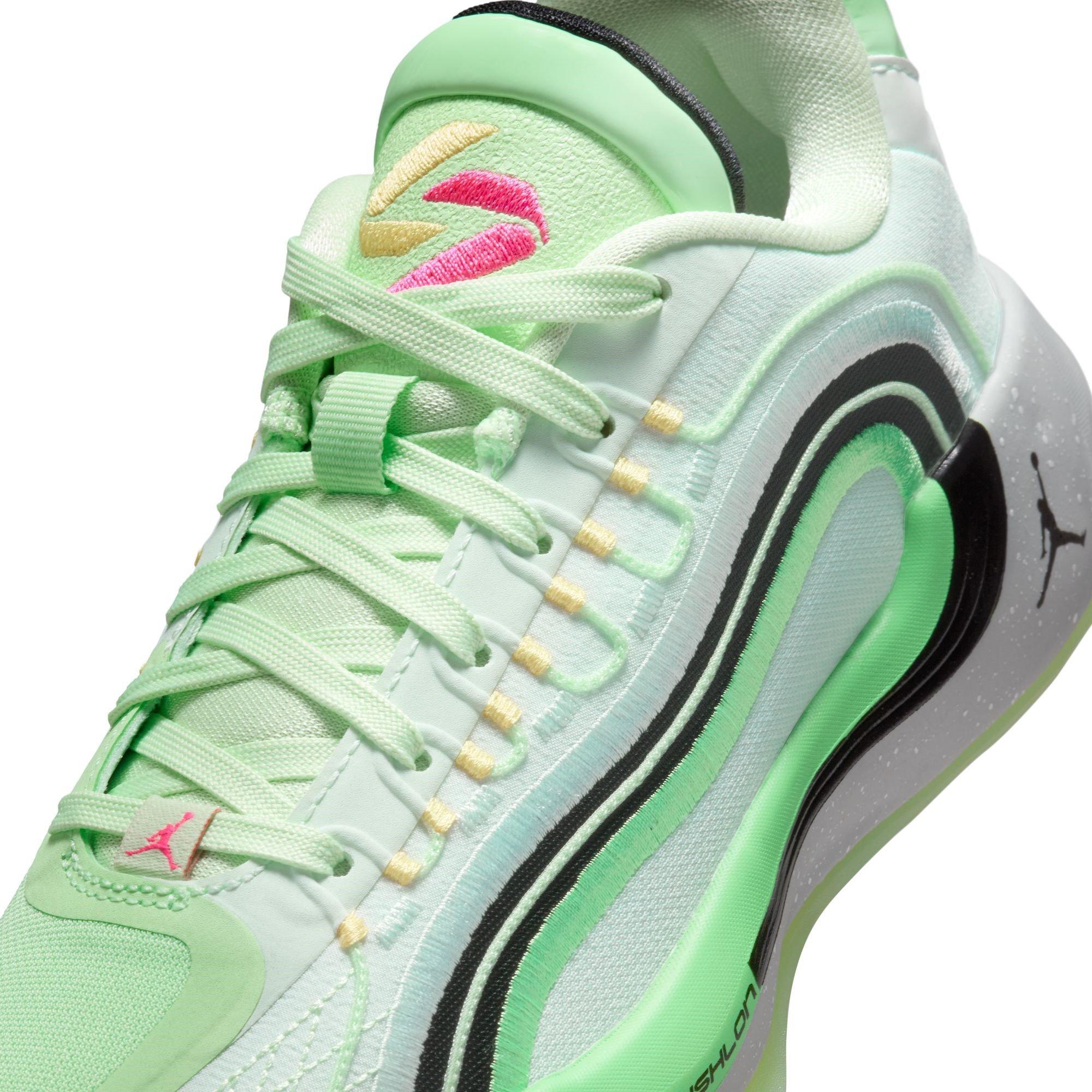 Green/Black - Air Jordan - Kids' Luka Basketball Trainers - 7