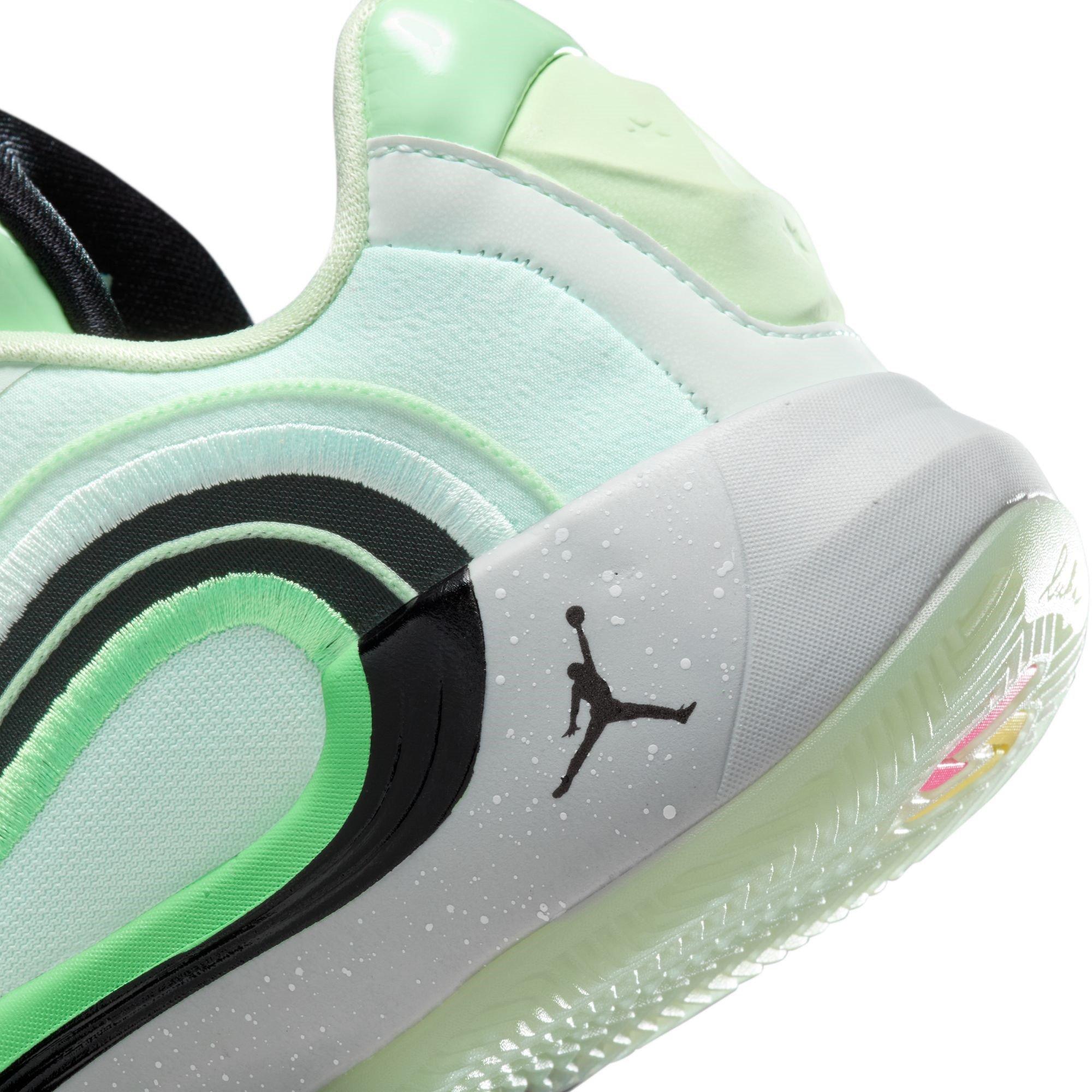 Green/Black - Air Jordan - Kids' Luka Basketball Trainers - 8