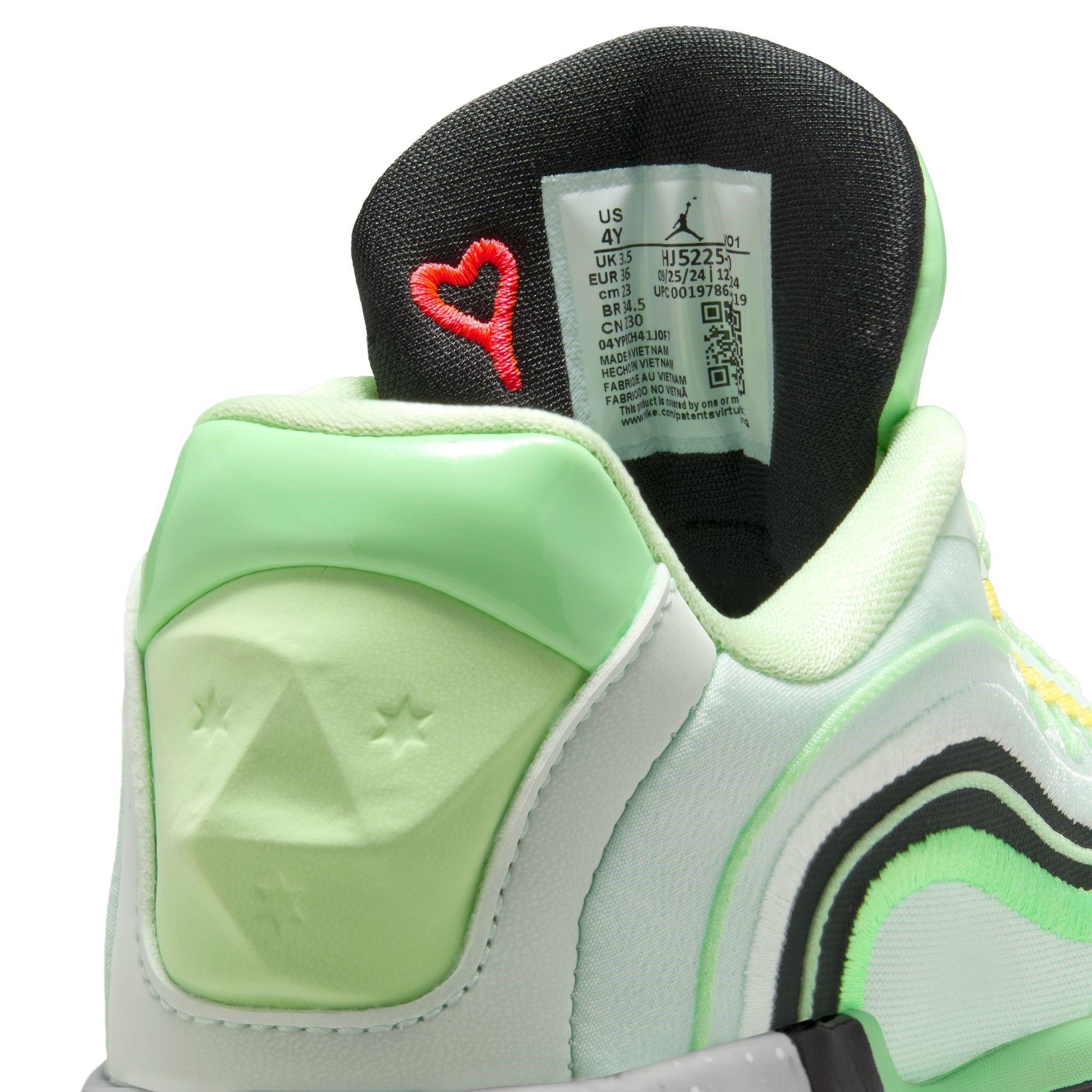 Green/Black - Air Jordan - Kids' Luka Basketball Trainers - 9