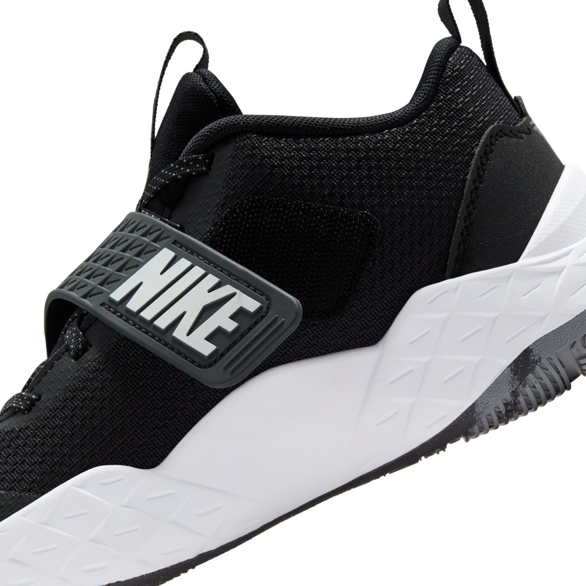 Zwart/Wit - Nike - Team Hustle D 12 Kids Basketball Shoes - 9