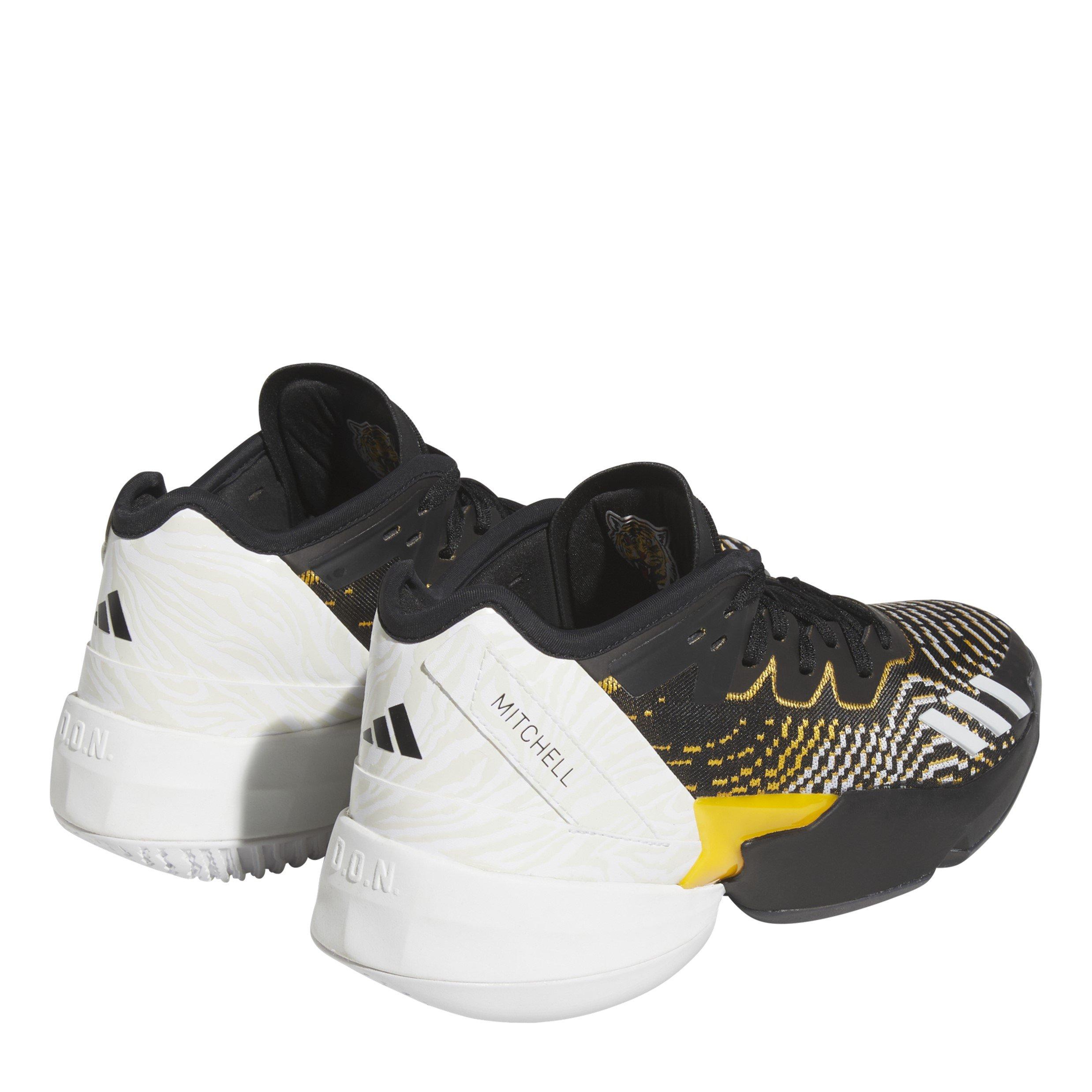 Core Black - adidas - Kids' DON Issue Basketball Trainers - 4
