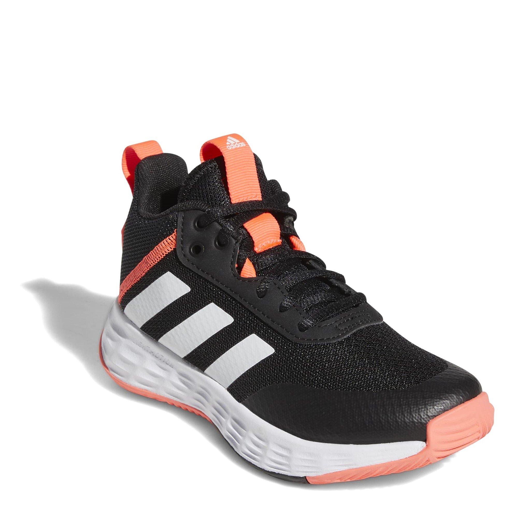 Black - adidas - Ownthegame 2.0 K Basketball Trainers Boys - 3
