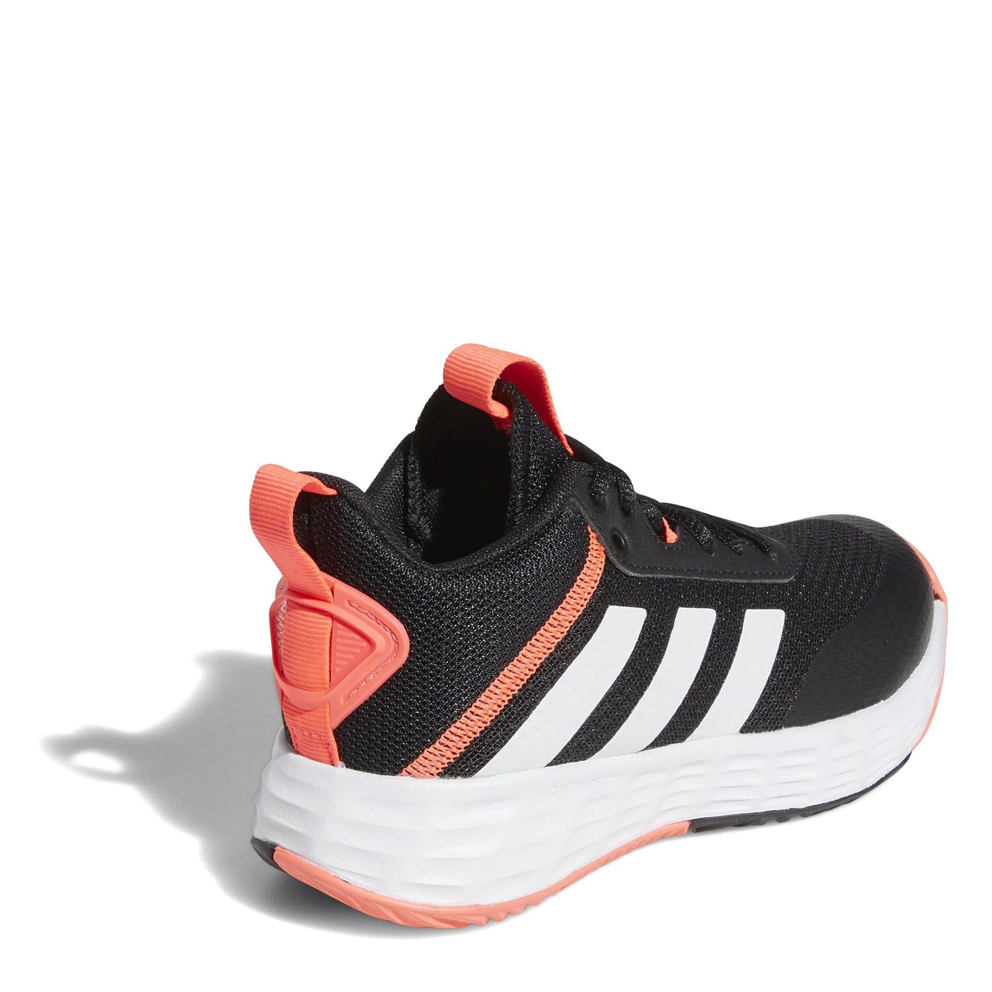 Black - adidas - Ownthegame 2.0 K Basketball Trainers Boys - 4