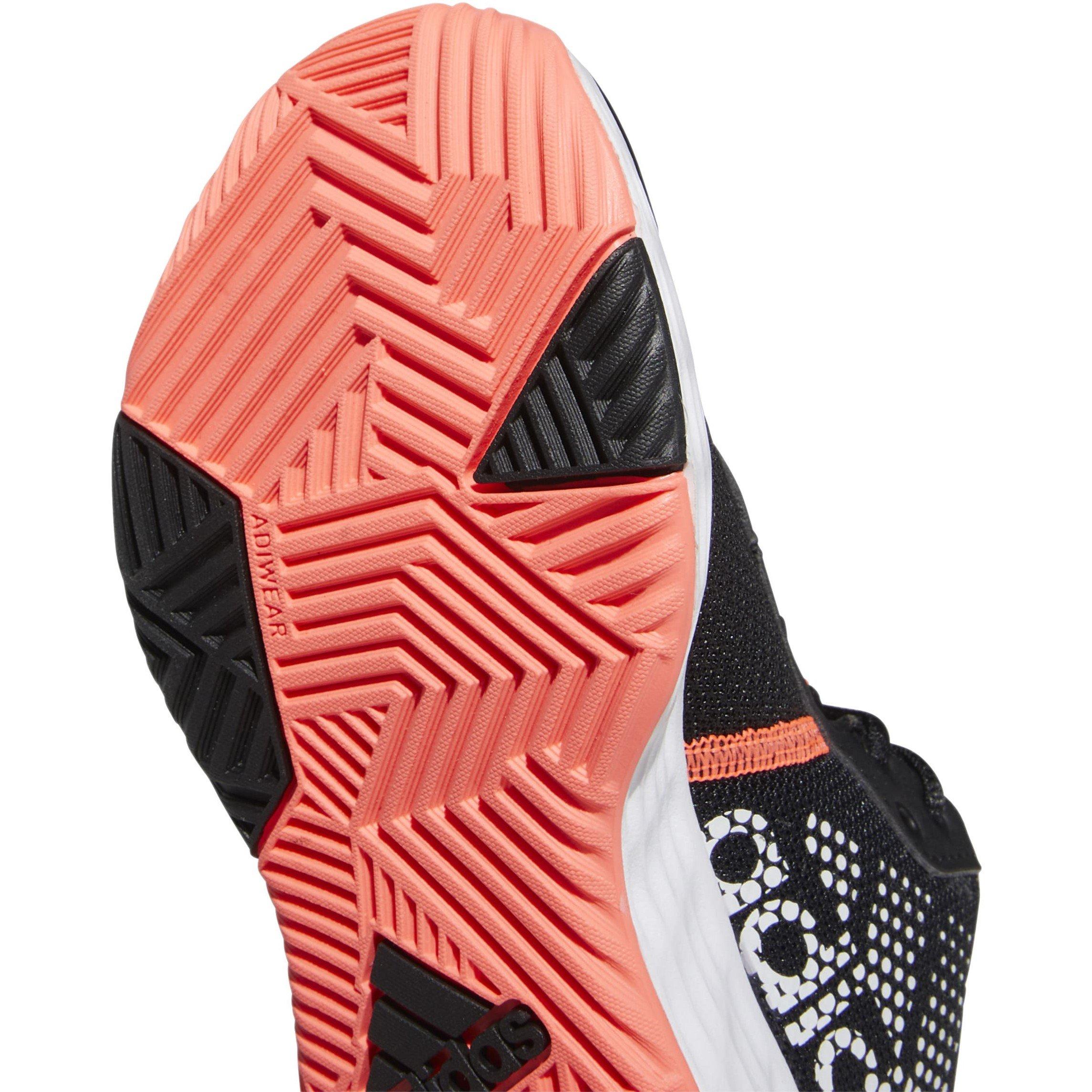 Black - adidas - Ownthegame 2.0 K Basketball Trainers Boys - 8