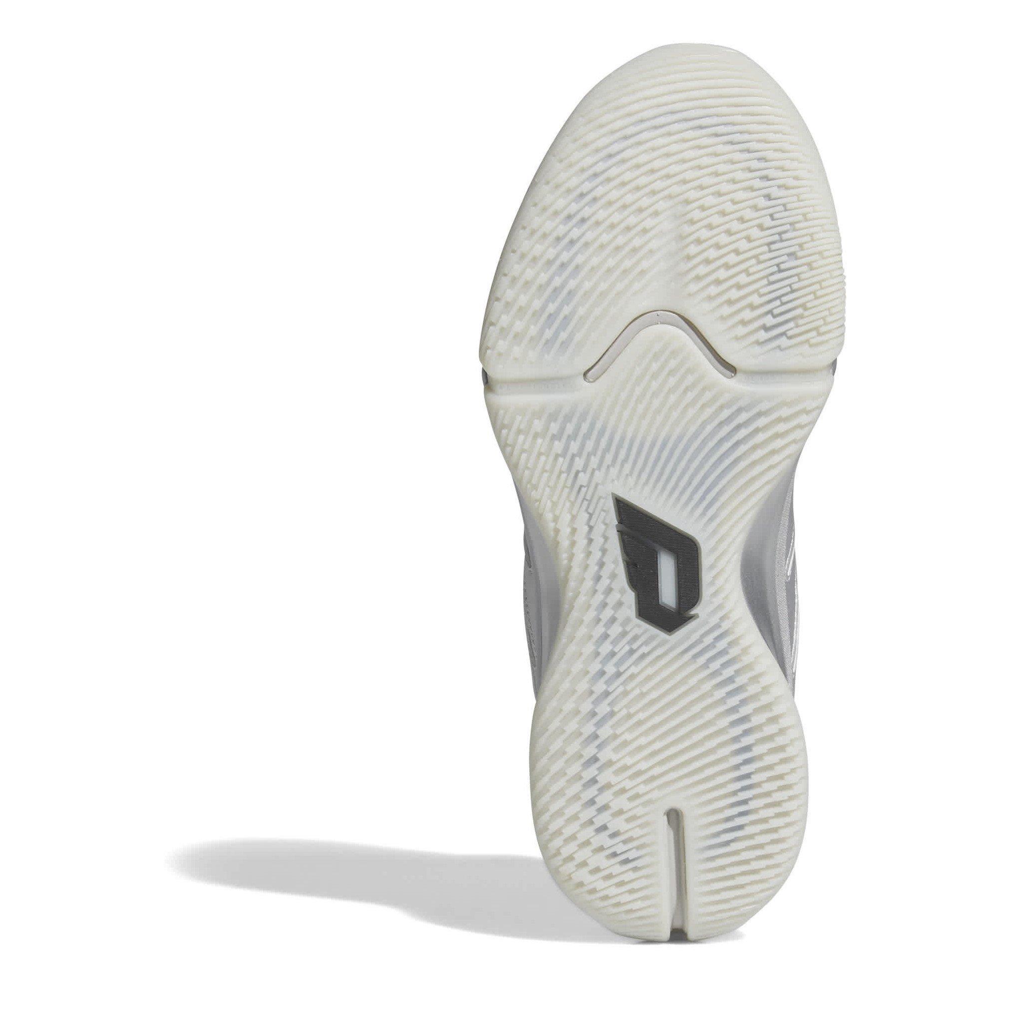 Silver Met. - adidas - Kids' Dame Basketball Trainers - 6