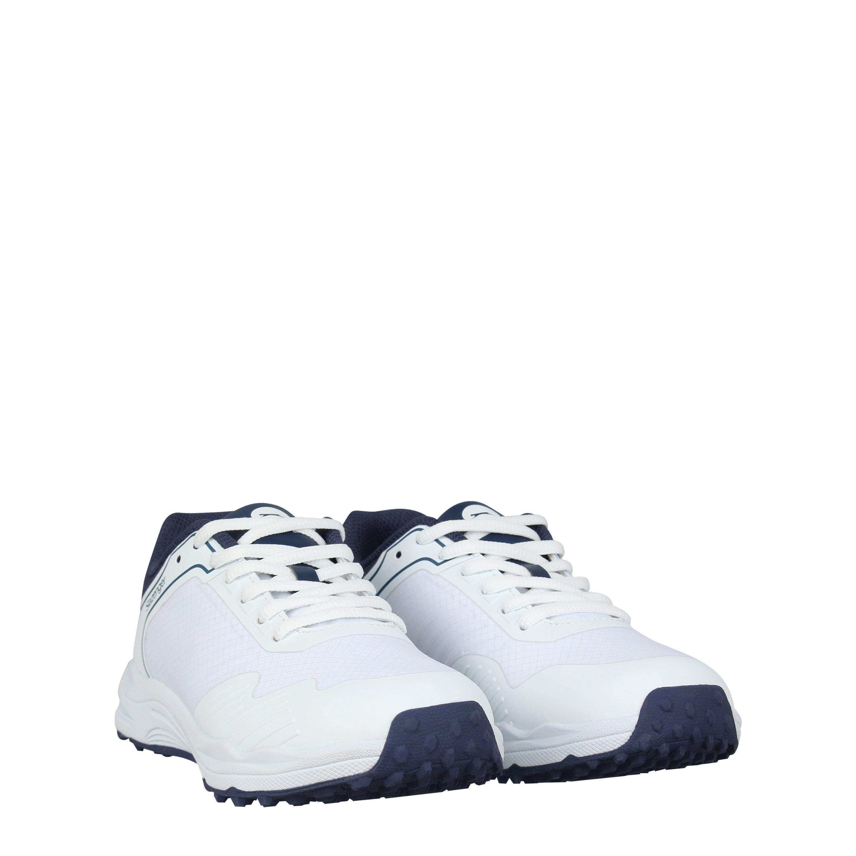 Wit/Marineblauw - Slazenger - Indoor Cricket Shoes Juniors - 3