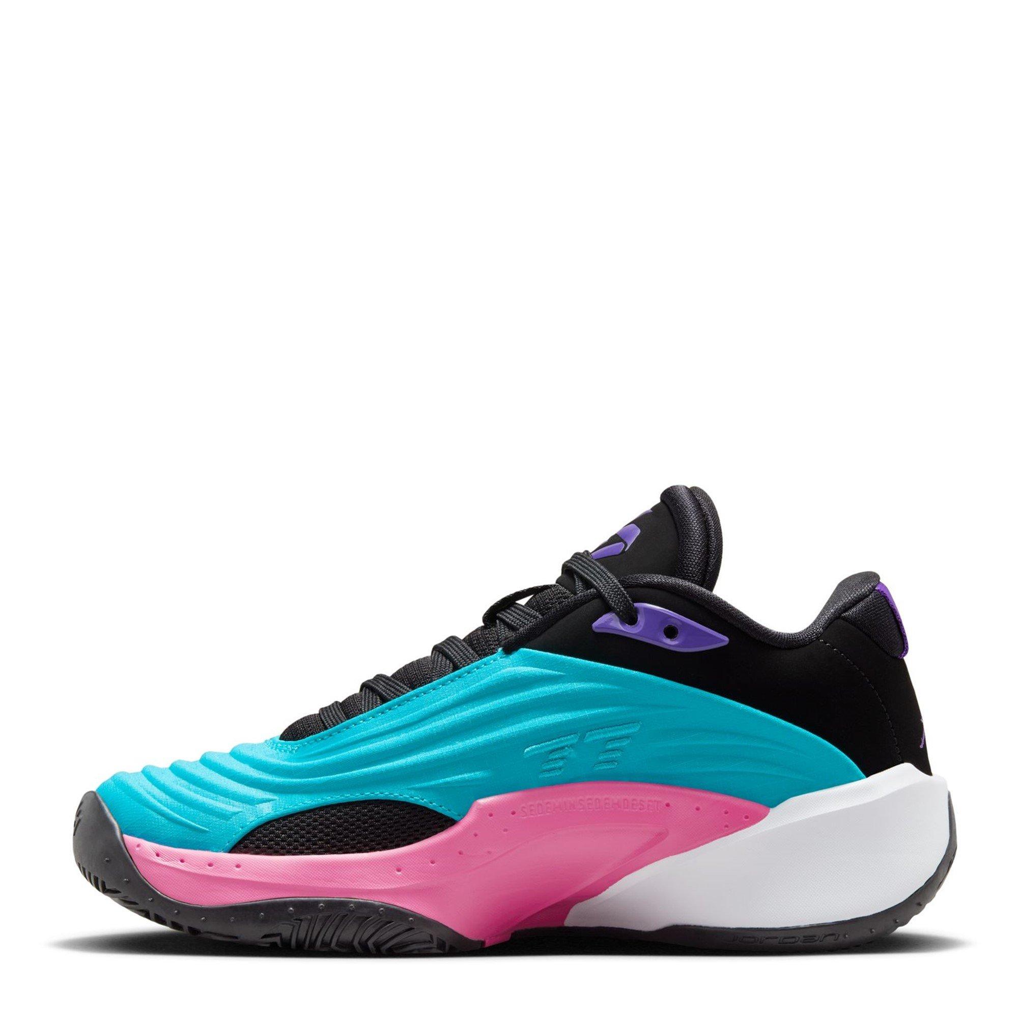 Blu/Nero/Rosa - Air Jordan - Luka 3 Basketball Trainers Juniors - 2