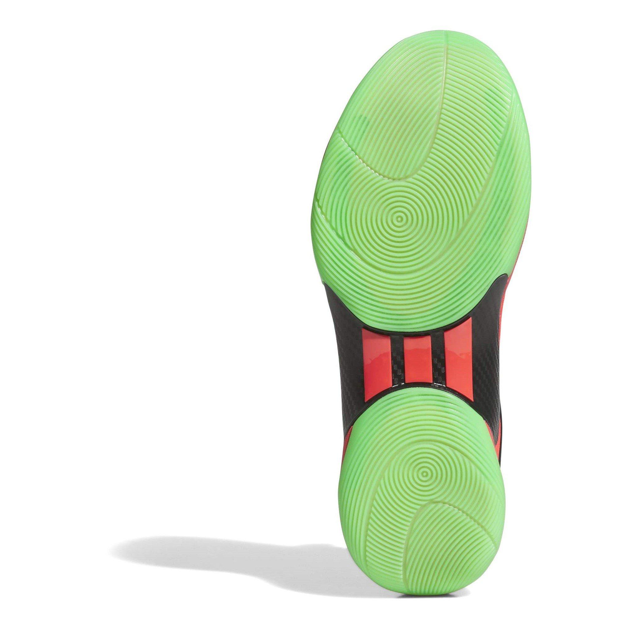 Red/Black/Green - adidas - Kids' DON Issue Basketball Trainers - 6