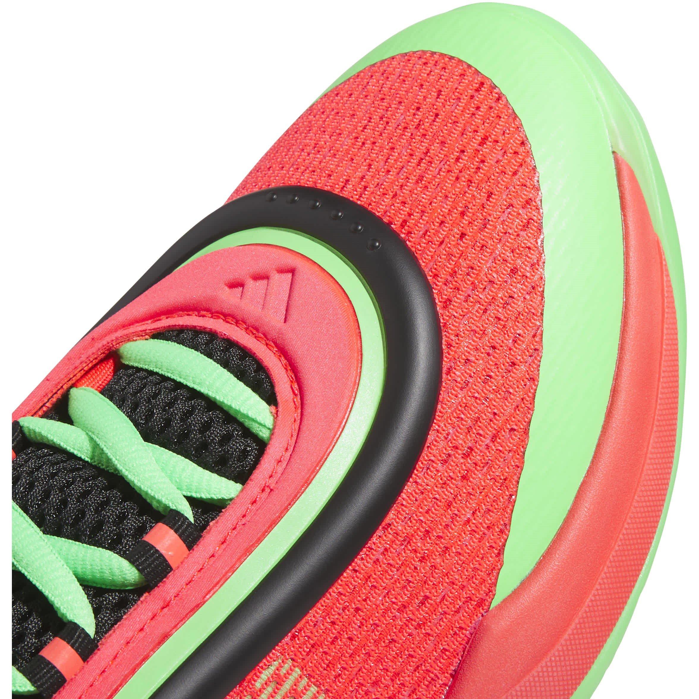 Red/Black/Green - adidas - Kids' DON Issue Basketball Trainers - 7