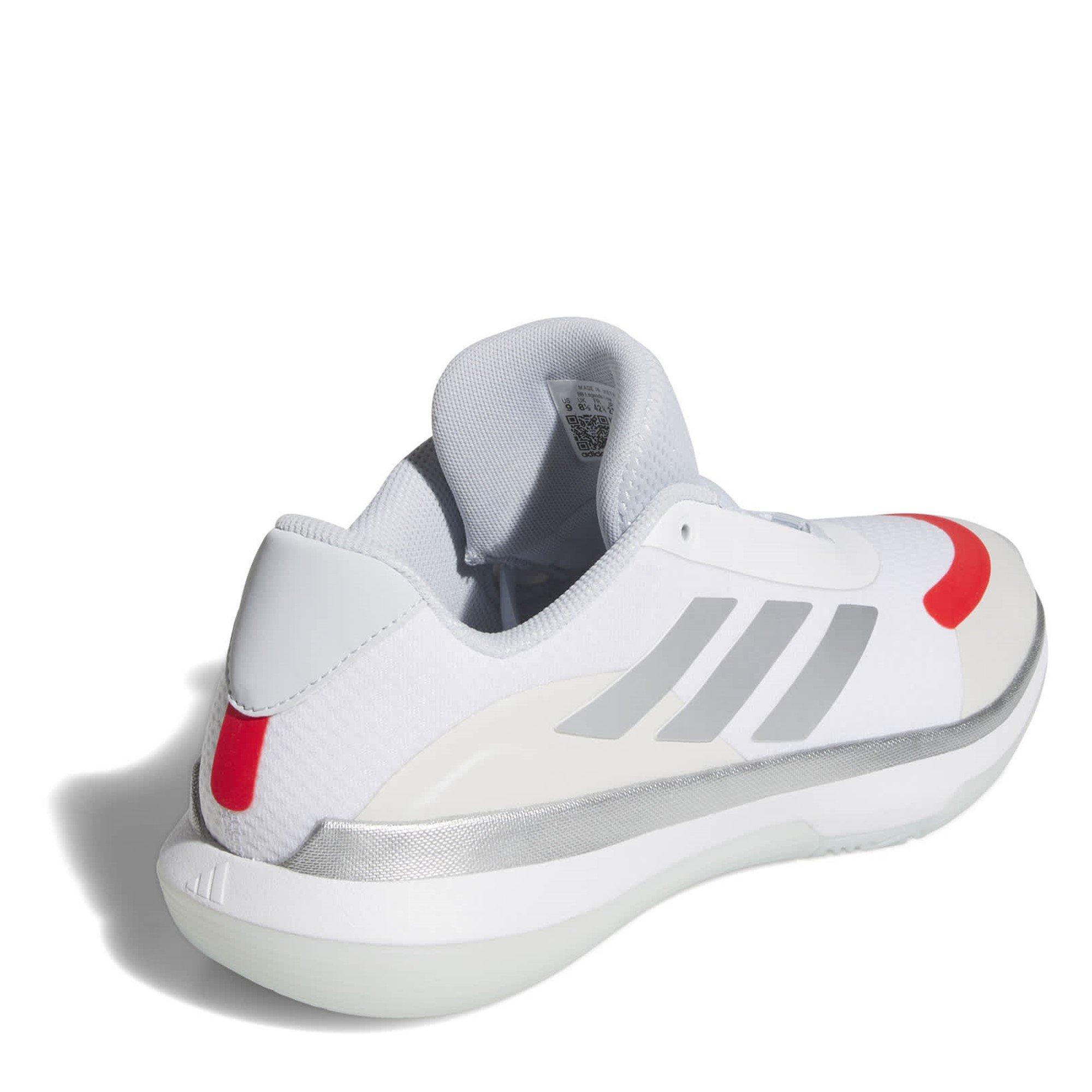 White/Blue - adidas - Kids' Basketball Trainers - 4