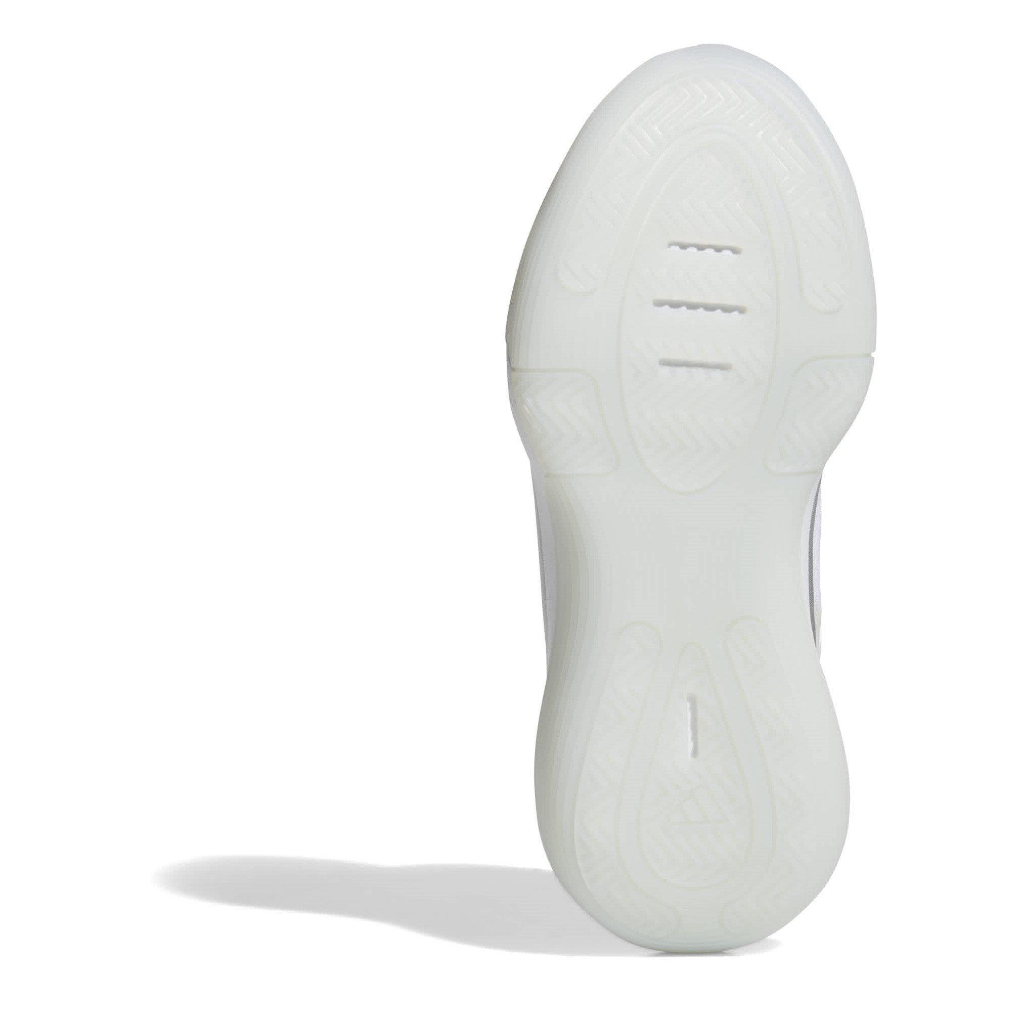 White/Blue - adidas - Kids' Basketball Trainers - 6