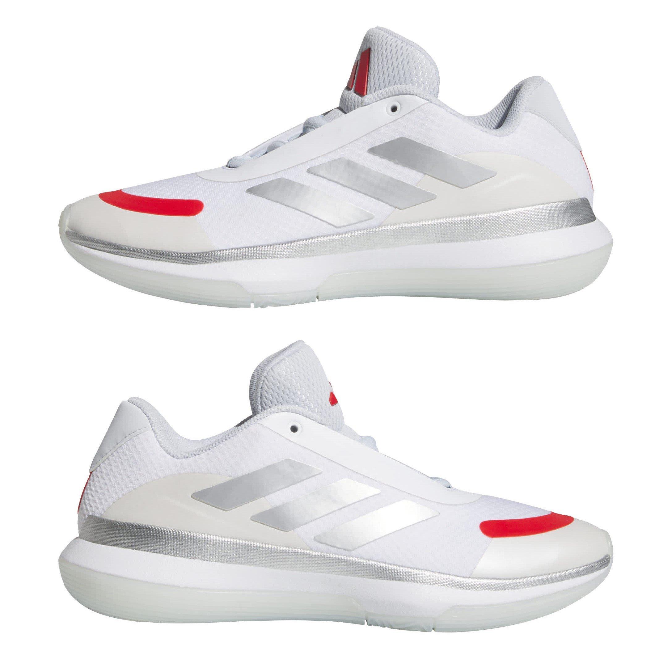 White/Blue - adidas - Kids' Basketball Trainers - 9