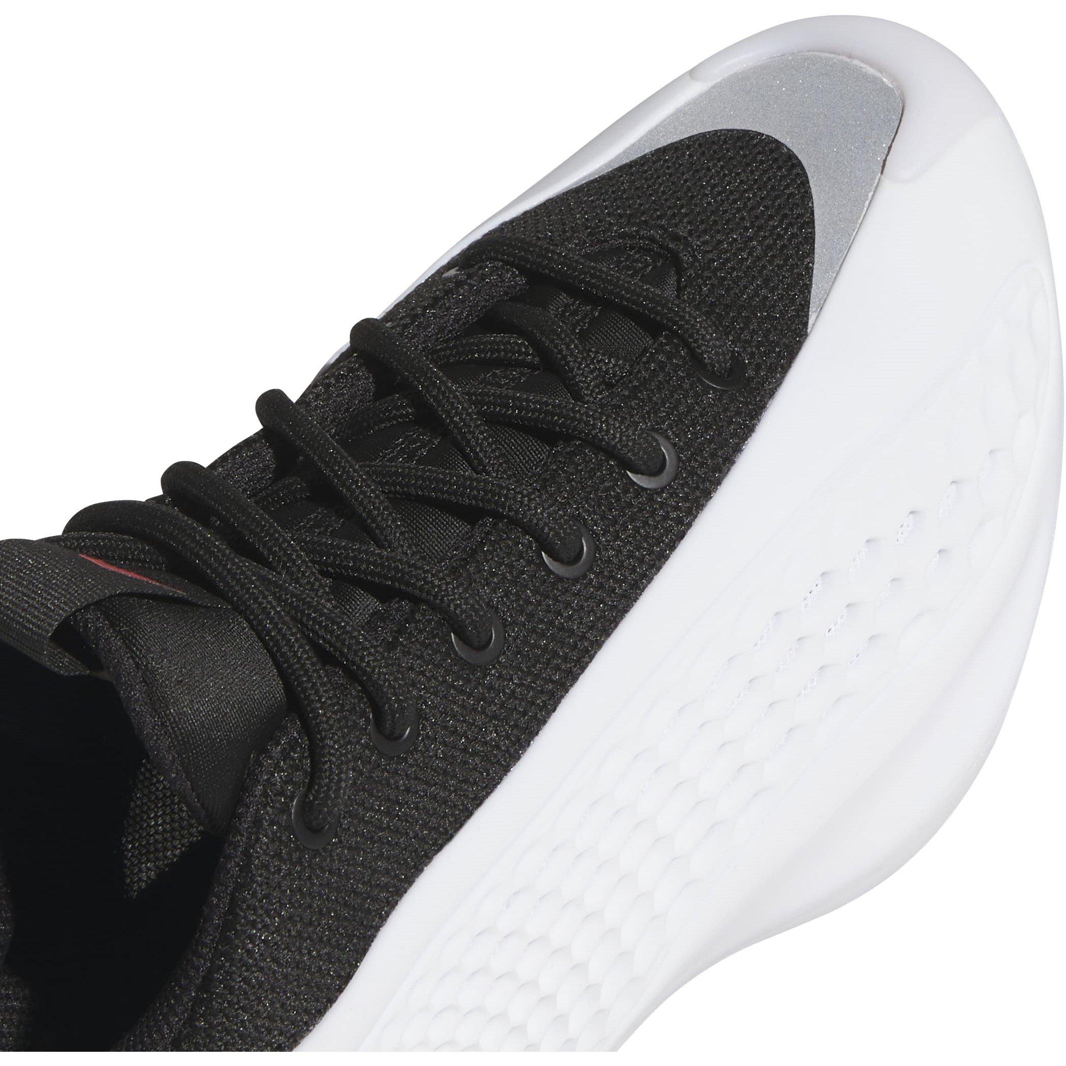 Weiß/Schwarz/Rot - adidas - Kids' A Edwards Basketball Trainers - 8