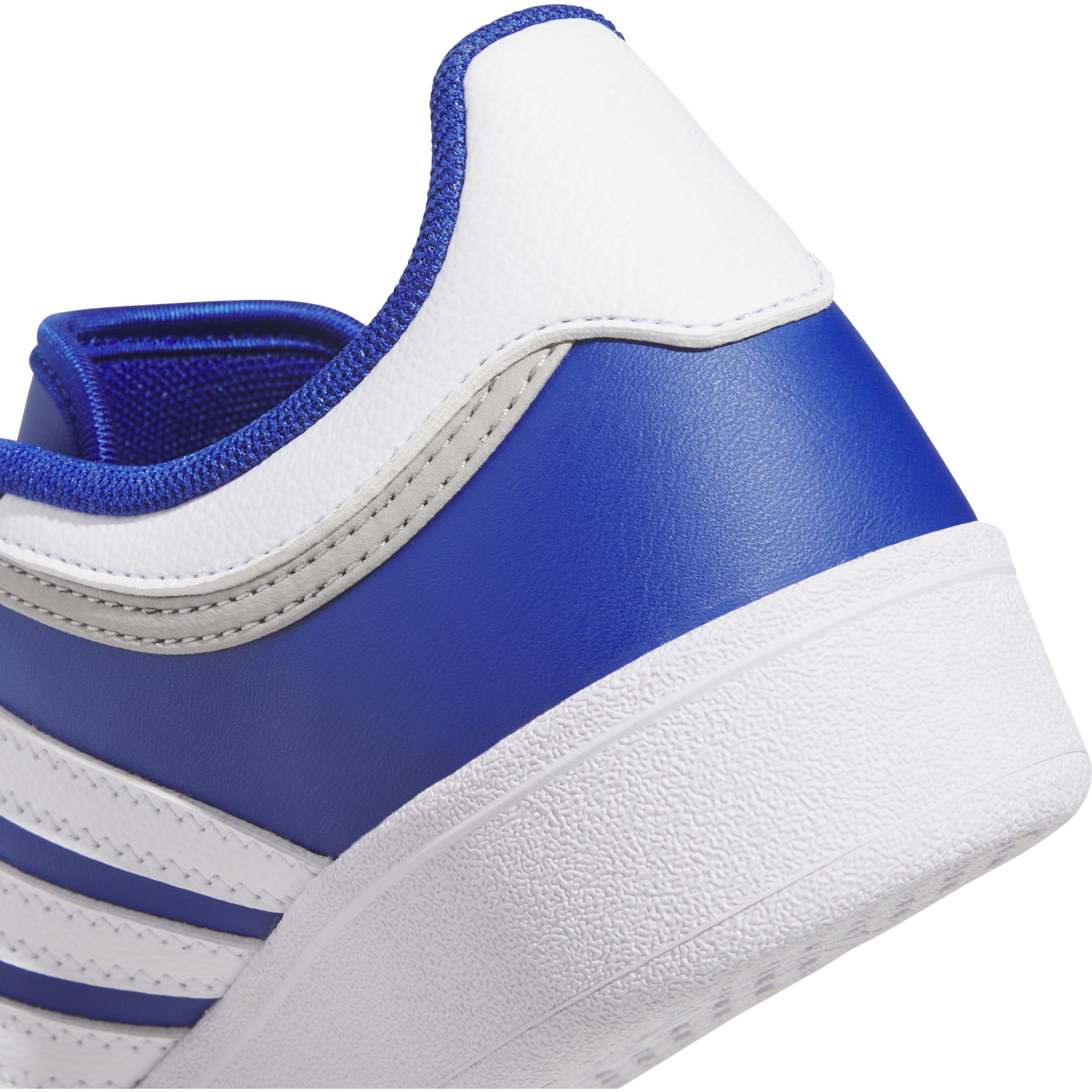Blue/White/Grey - adidas - Kids' Hoops.0 Basketball Trainers - 8