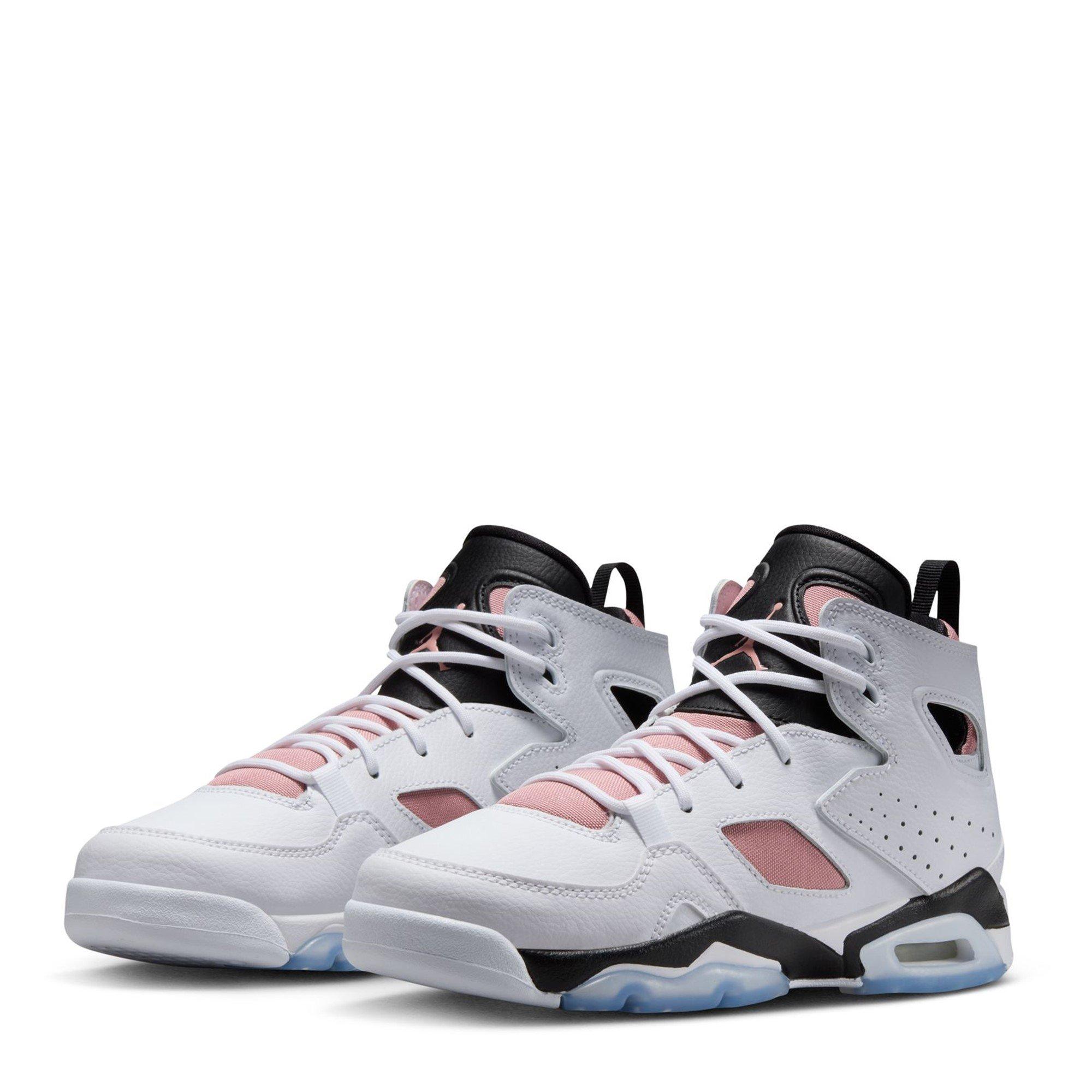 Blanc/Noir - Air Jordan - Flight Club '91 Big Kids' Shoes - 4