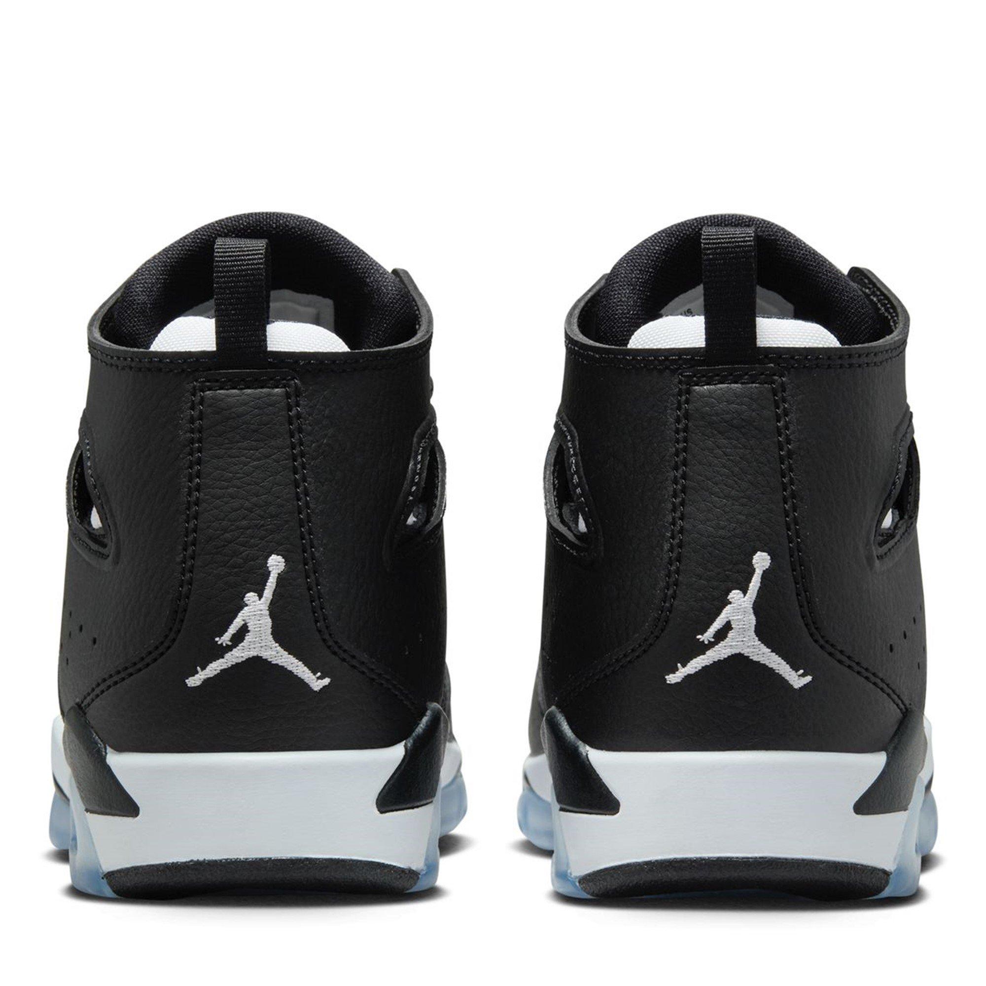 Preto/Branco - Air Jordan - Jordan Flight Club '91 Big Kids' Shoes - 5