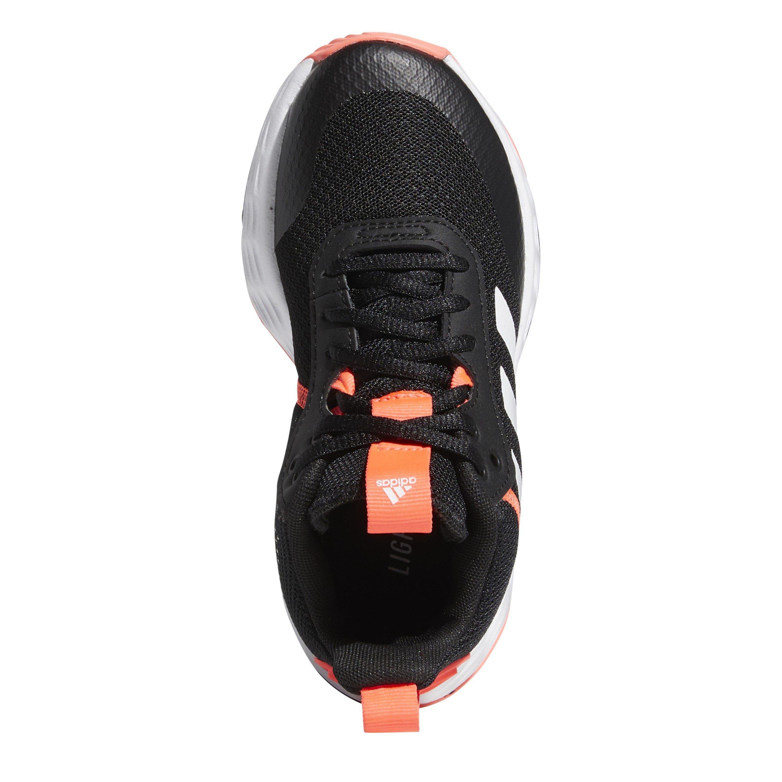 Blck/Wht/Trb - adidas - Ownthegame 2.0 K Basketball Trainers Unisex Kids - 5