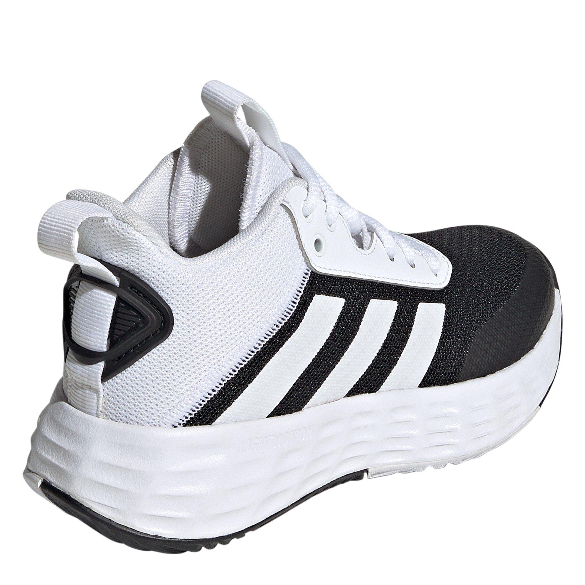 Core Black - adidas - Ownthegame 2.0 K Basketball Trainers Boys - 4