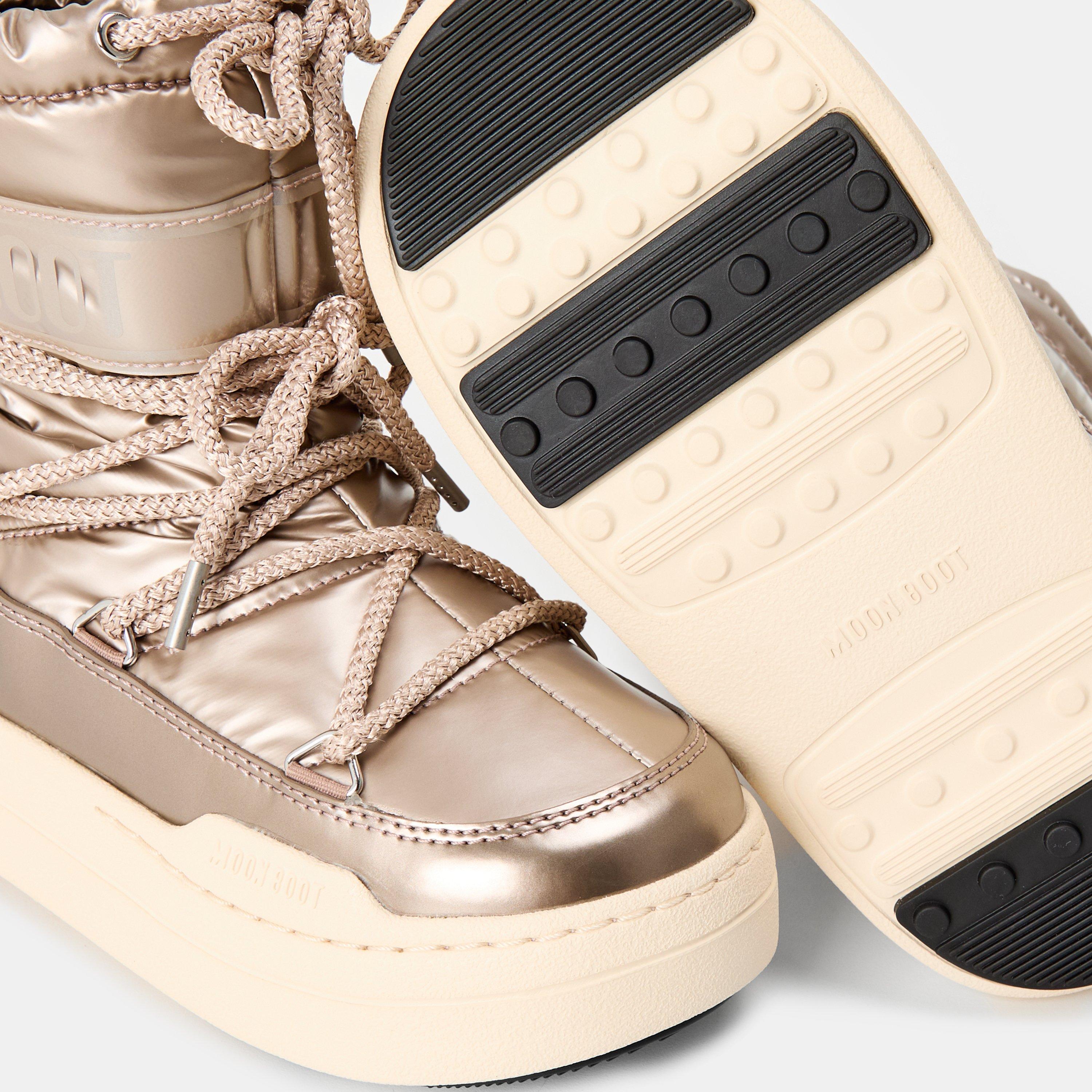 Rose Gold B004 - Moon Boot - Unisex Kids' Park Snow Boots - 3