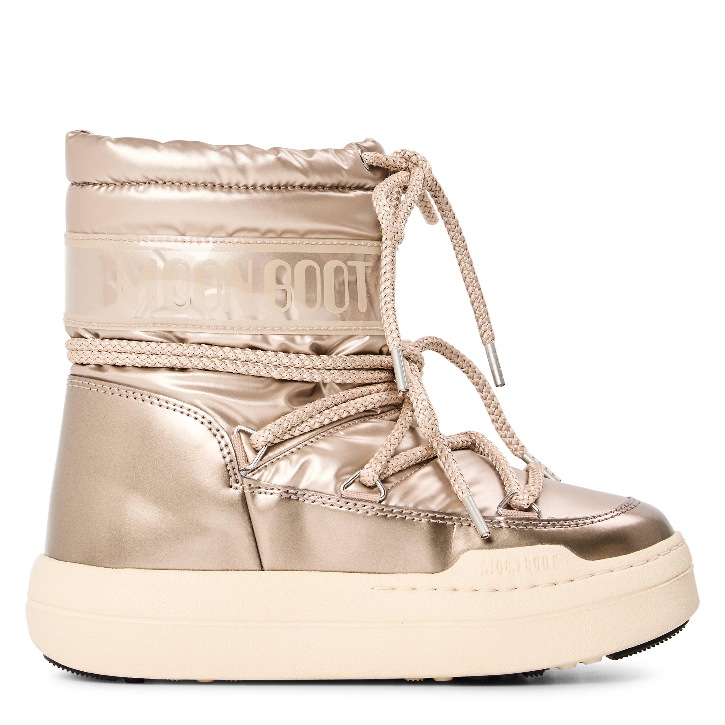 Rose Gold - Moon Boot - Unisex Kids' Park Waterproof Thermal Snow Boots - 1