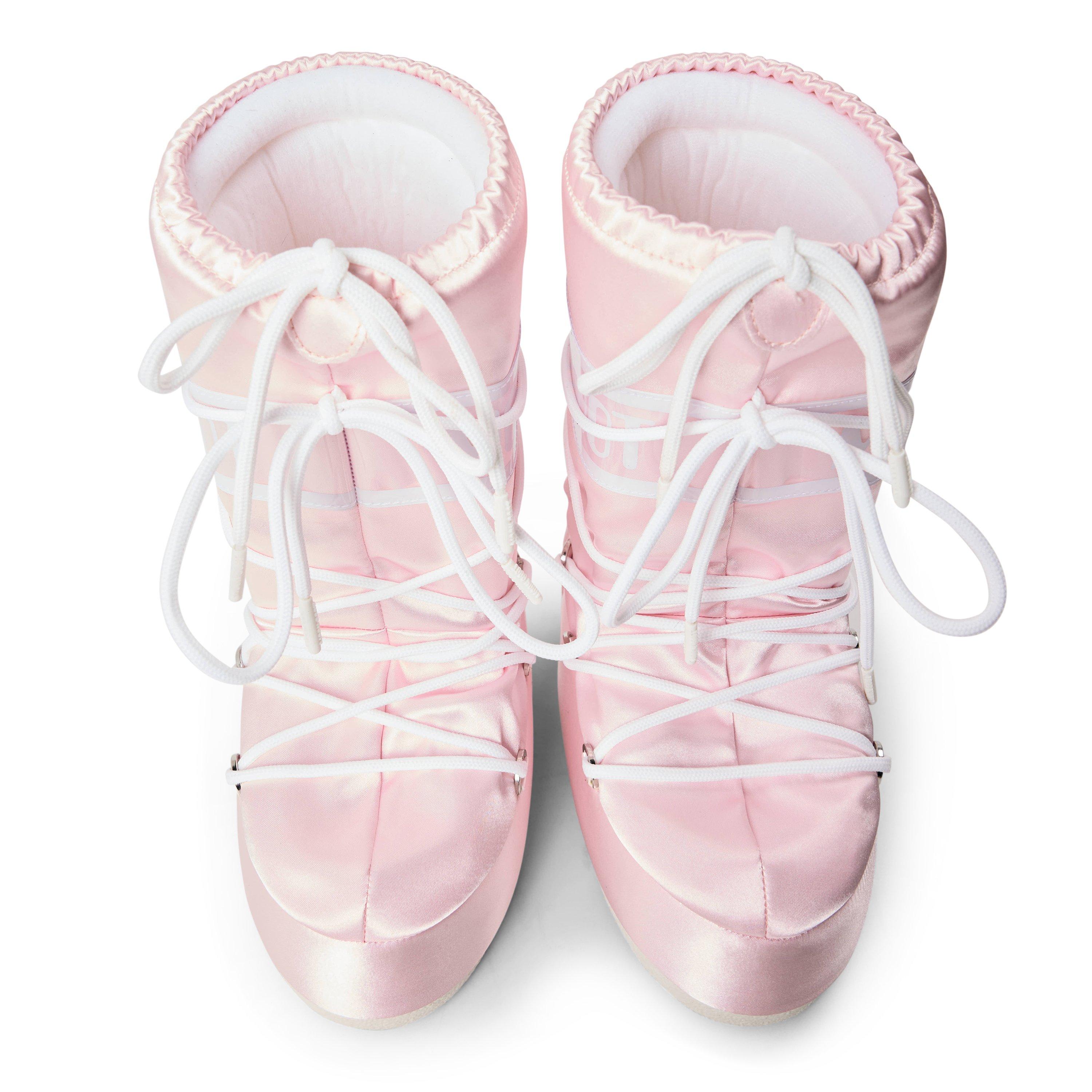 Rose - Moon Boot - Unisex Kids' Icon Pearly Snow Boots - 4