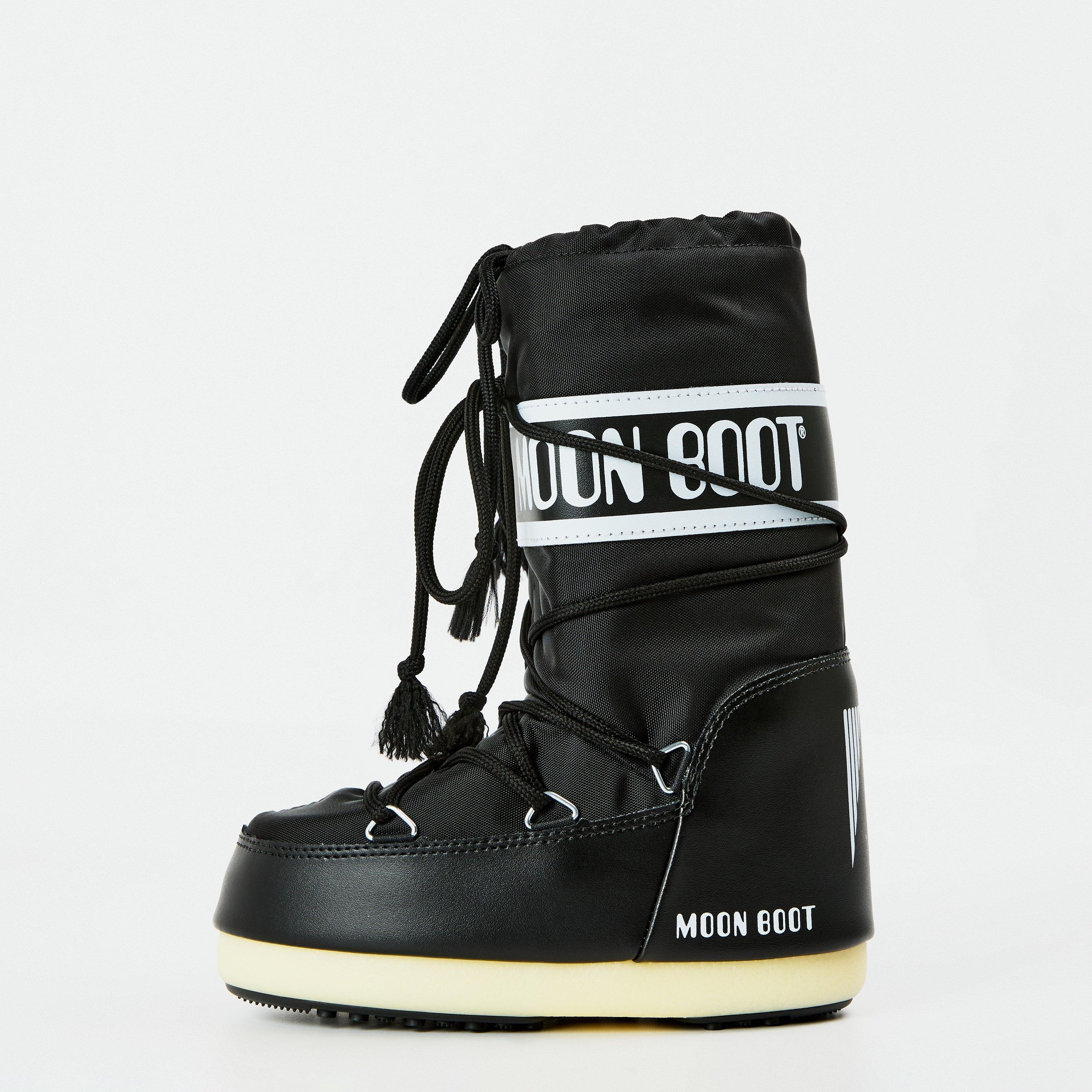 Black N001 - Moon Boot - Unisex Kids' Icon Snow Boots - 2